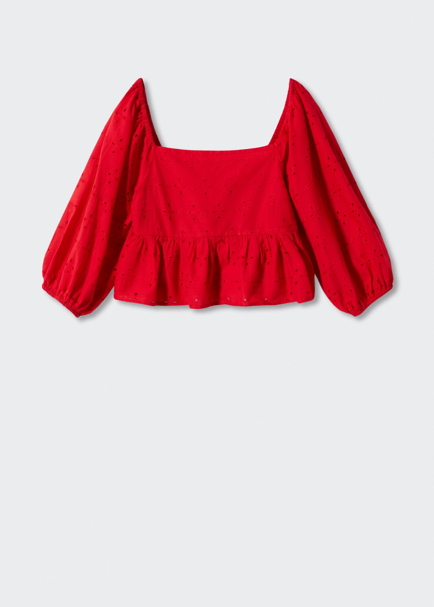 Blouse manches bouffantes - Article sans modèle