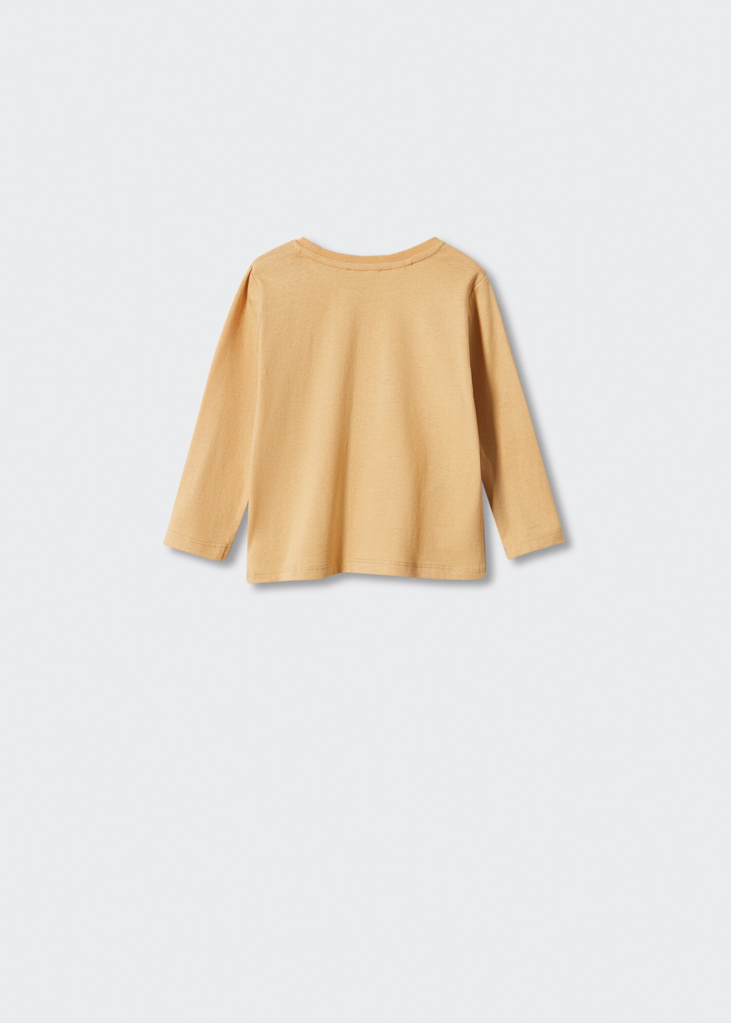 T-shirt manches longues poche - Verso de l’article