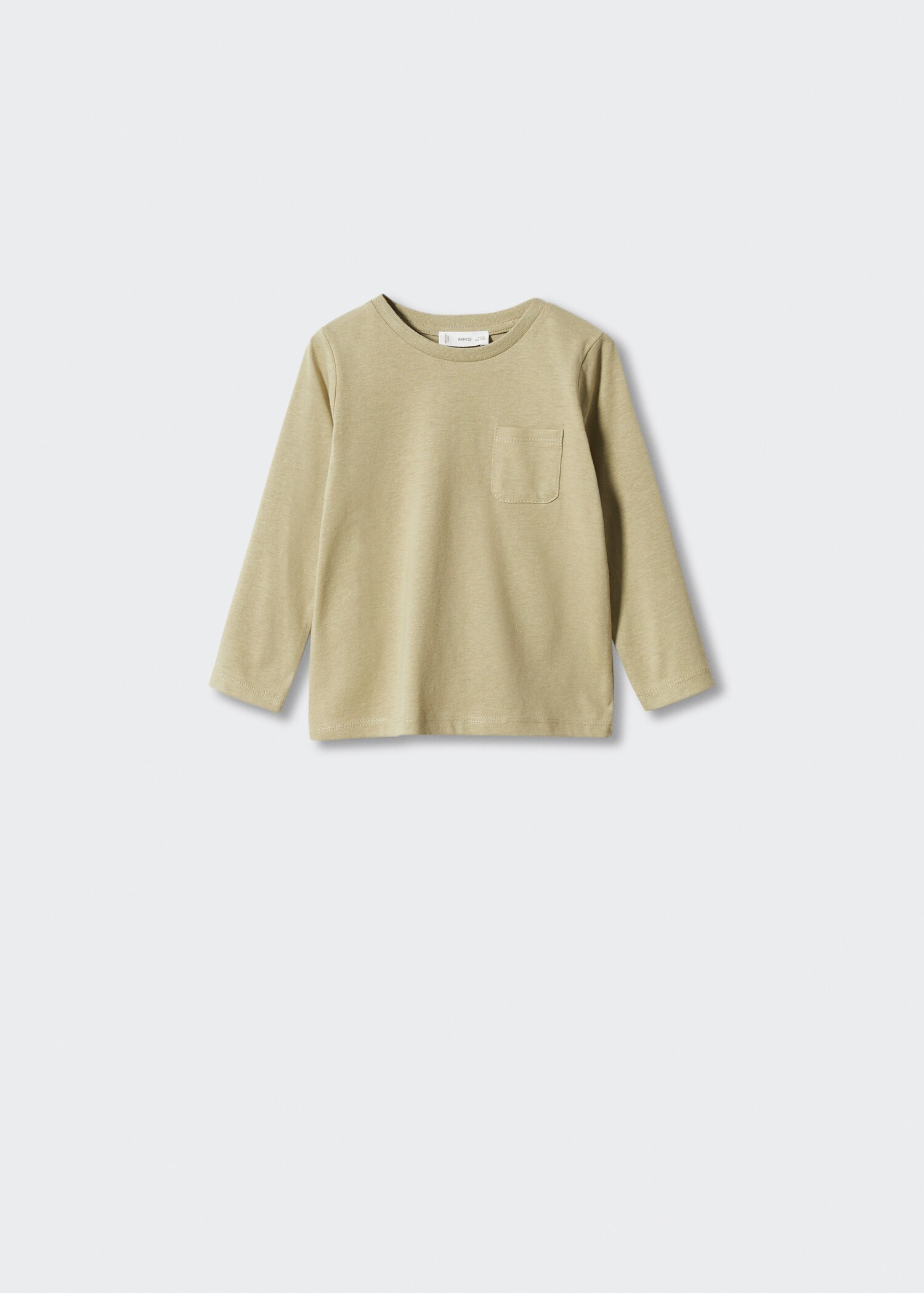 T-shirt manches longues poche - Article sans modèle