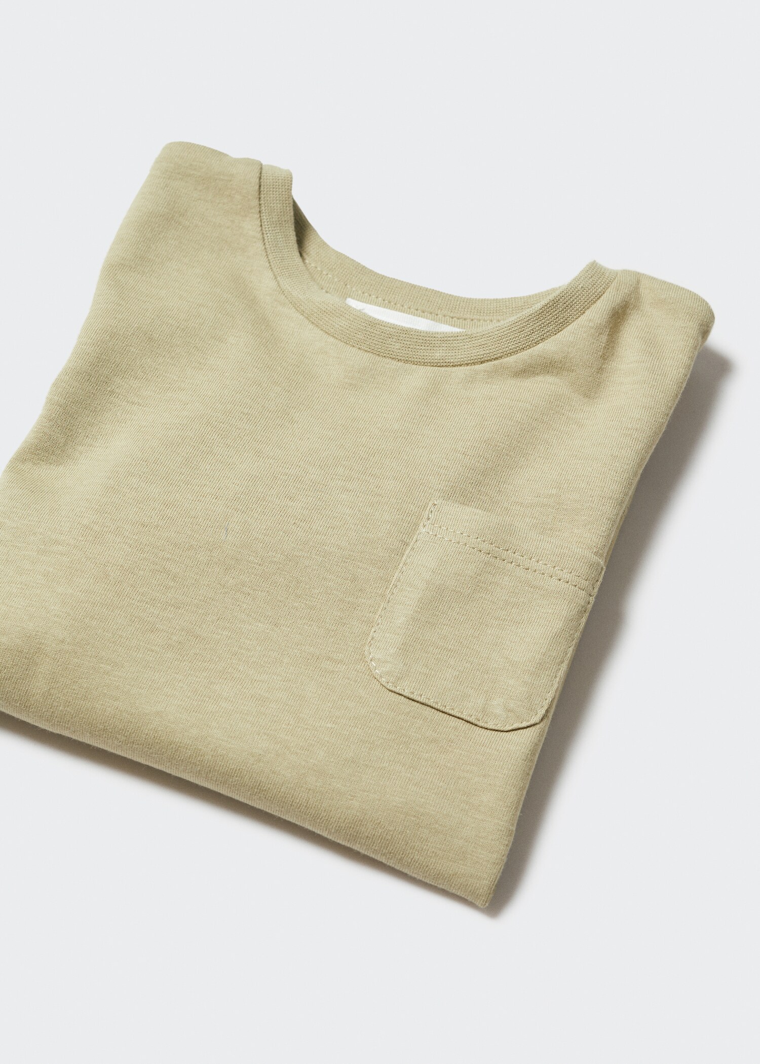 T-shirt manches longues poche - Détail de l'article 0