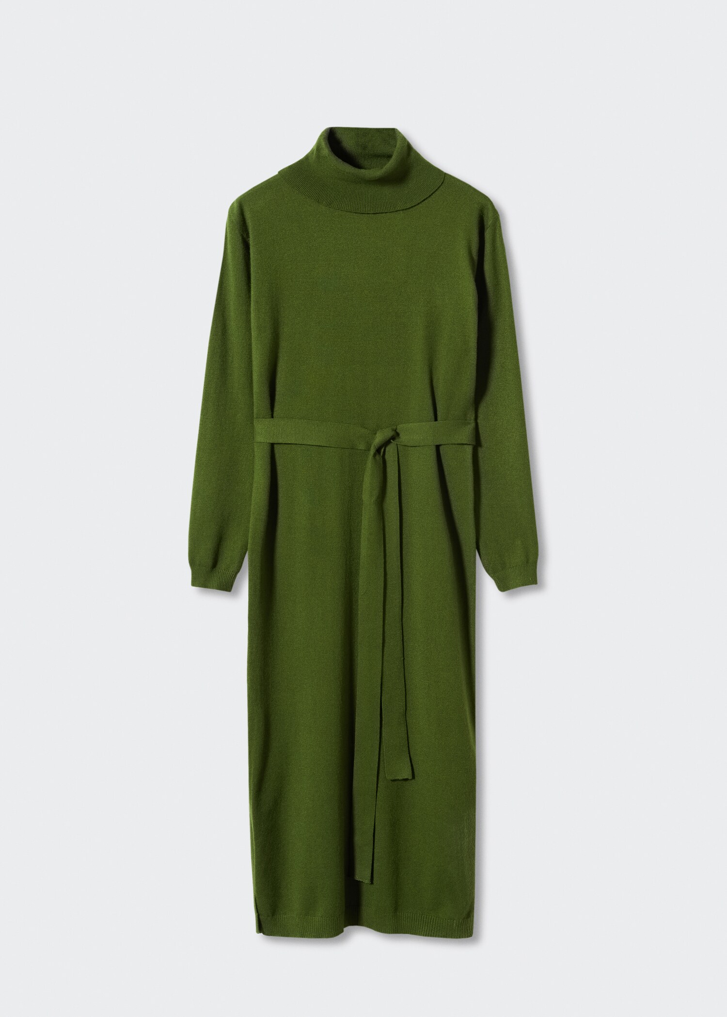 Vestido punto cuello vuelto - Artículo sin modelo