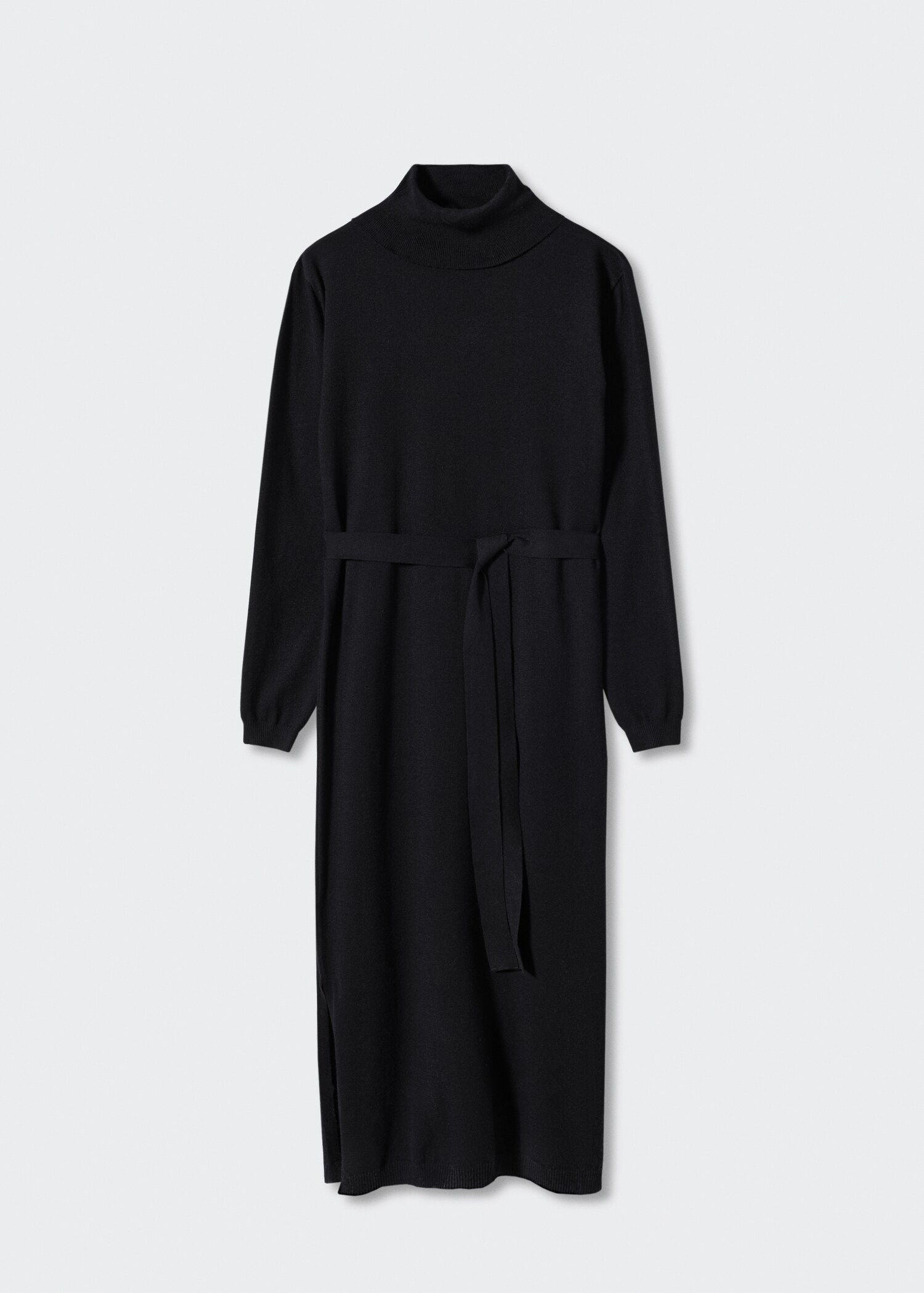 Vestido punto cuello vuelto - Artículo sin modelo