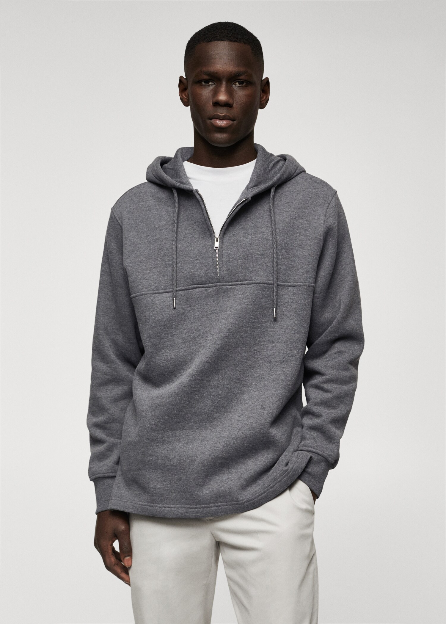 Zipped hoodie - Medium plane