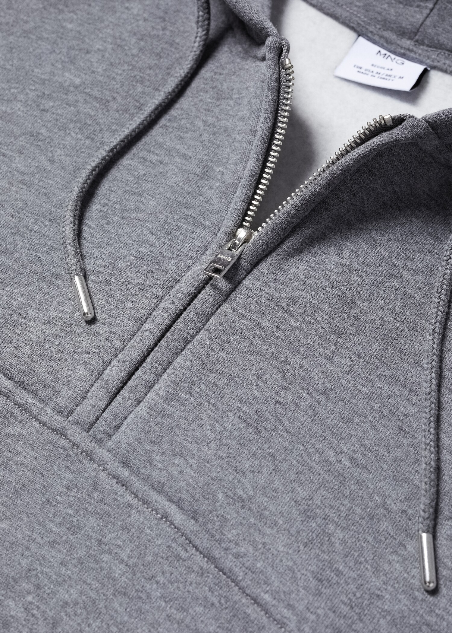 Zipped hoodie - Details of the article 8