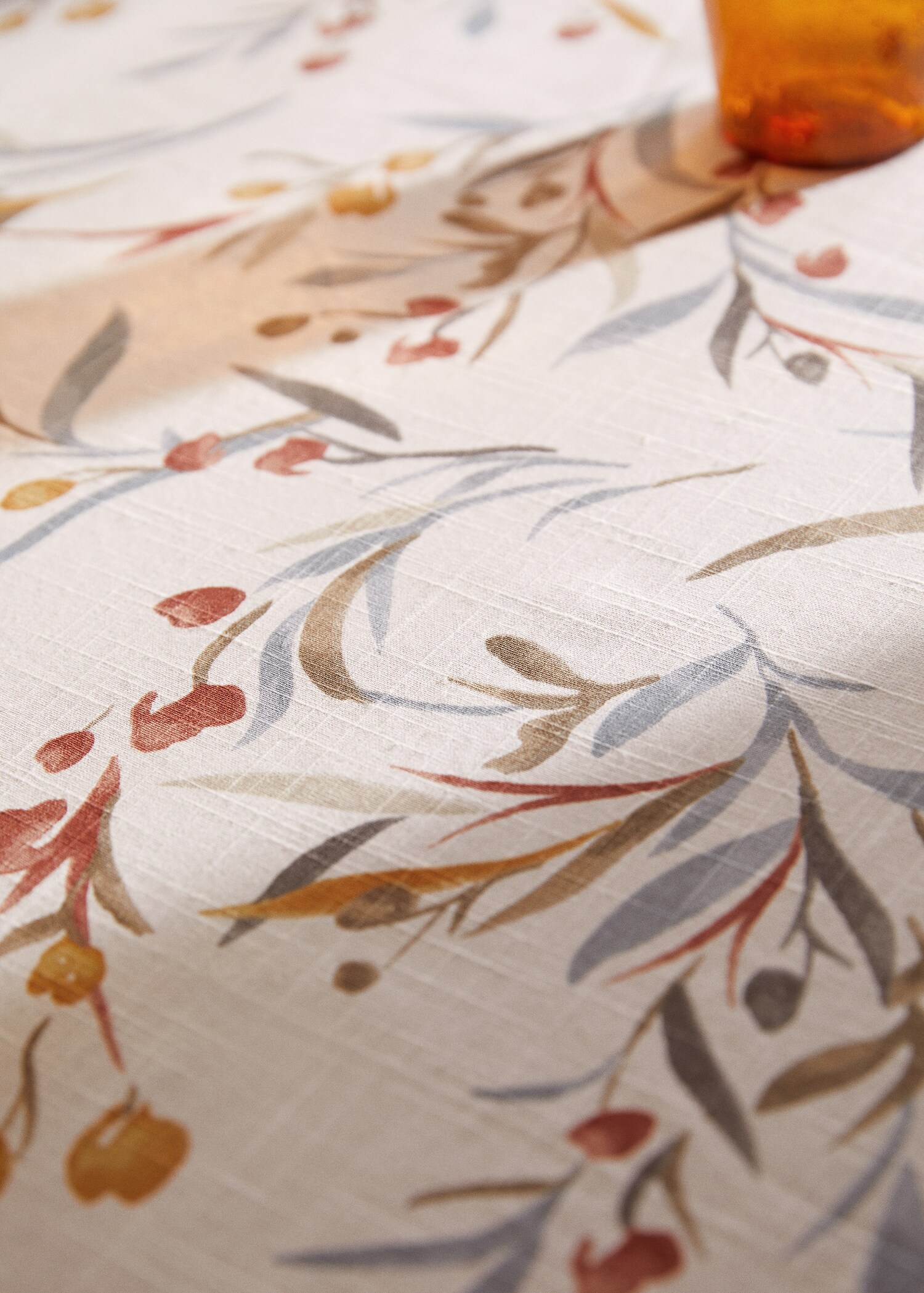 Gemusterte Tischdecke aus 100 % Baumwolle 150 x 250 cm - Detail des Artikels 7