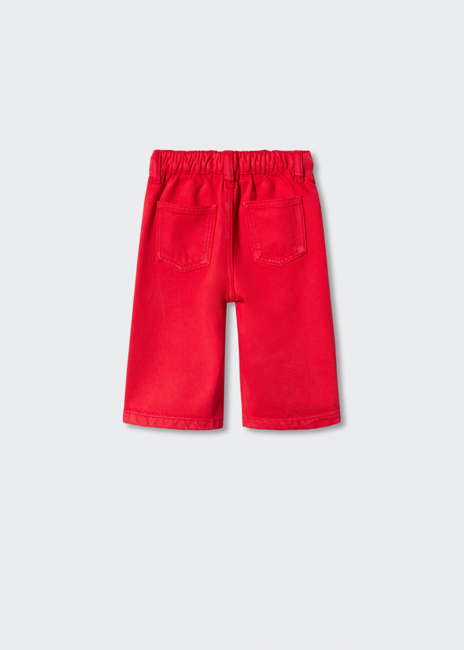 Jeans culotte detalle volantes - Reverso del artículo