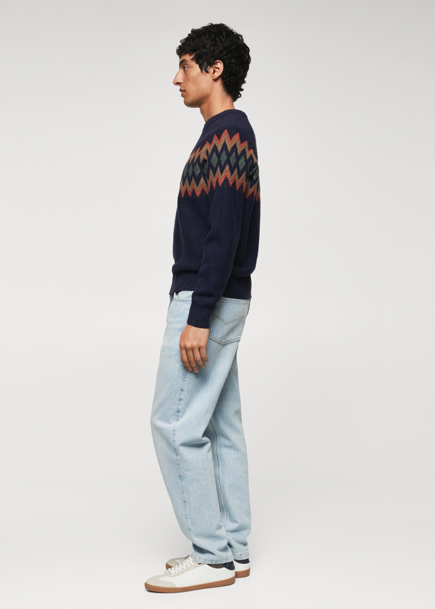 Pull-over jacquard géométrique - Détail de l'article 6