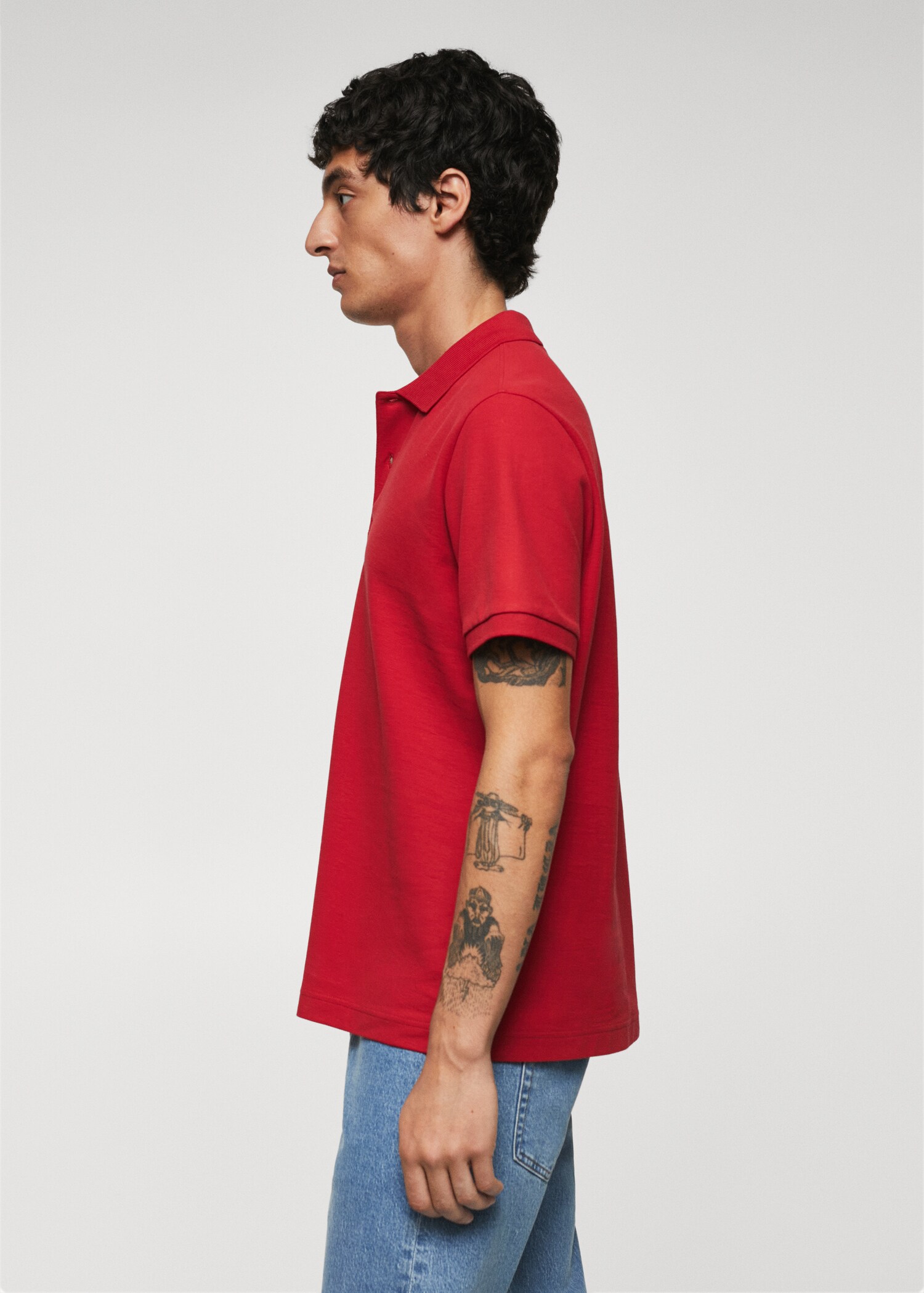 Basic polo i bomull - Artikkeldetalj 6