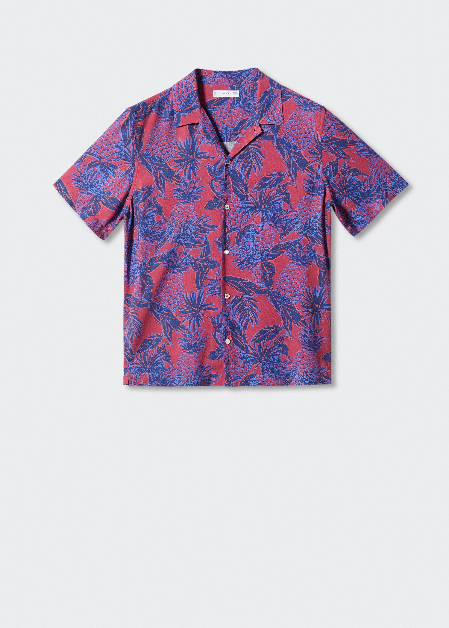 Printed flowy shirt - Article without model
