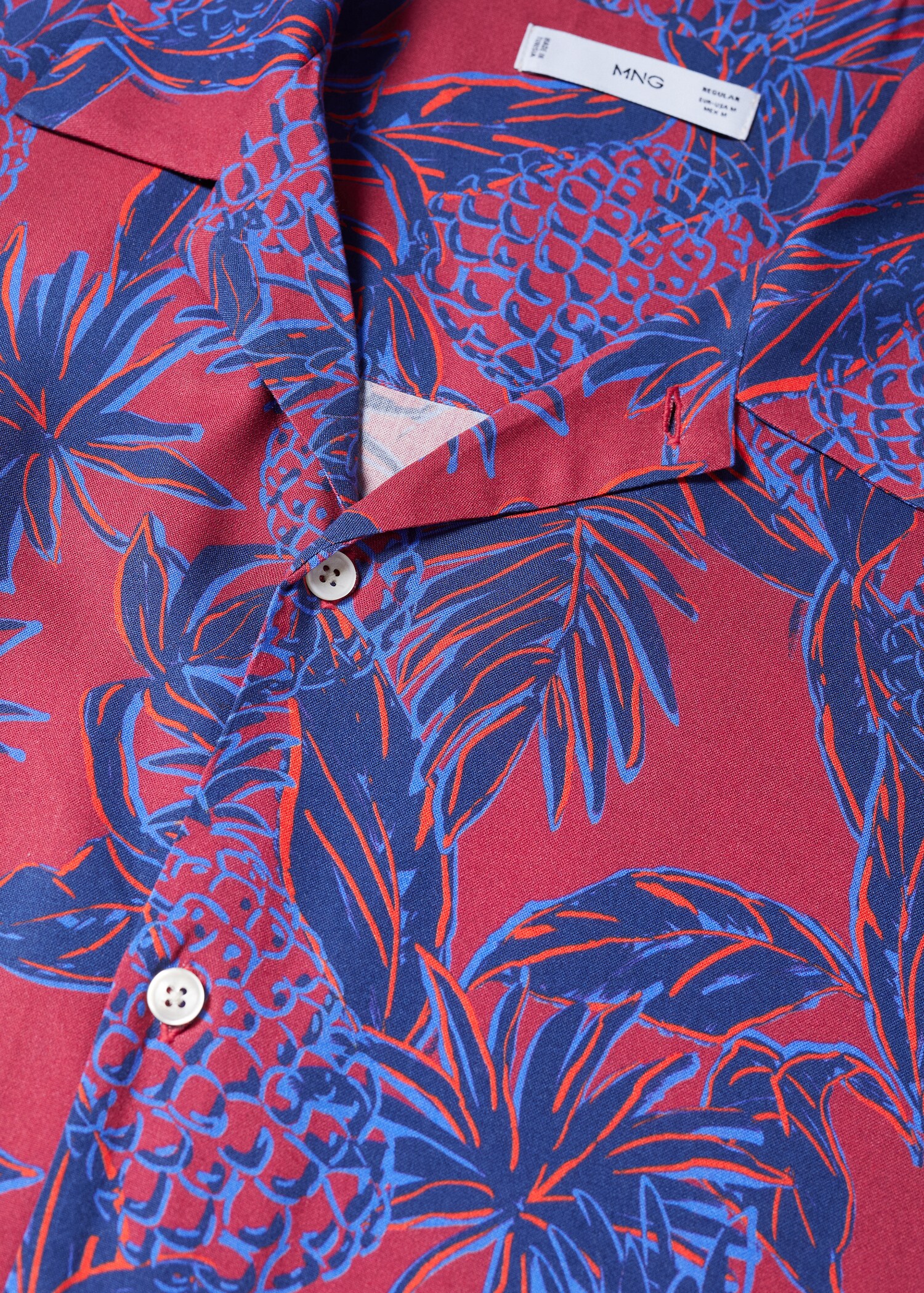 Printed flowy shirt - Details of the article 8