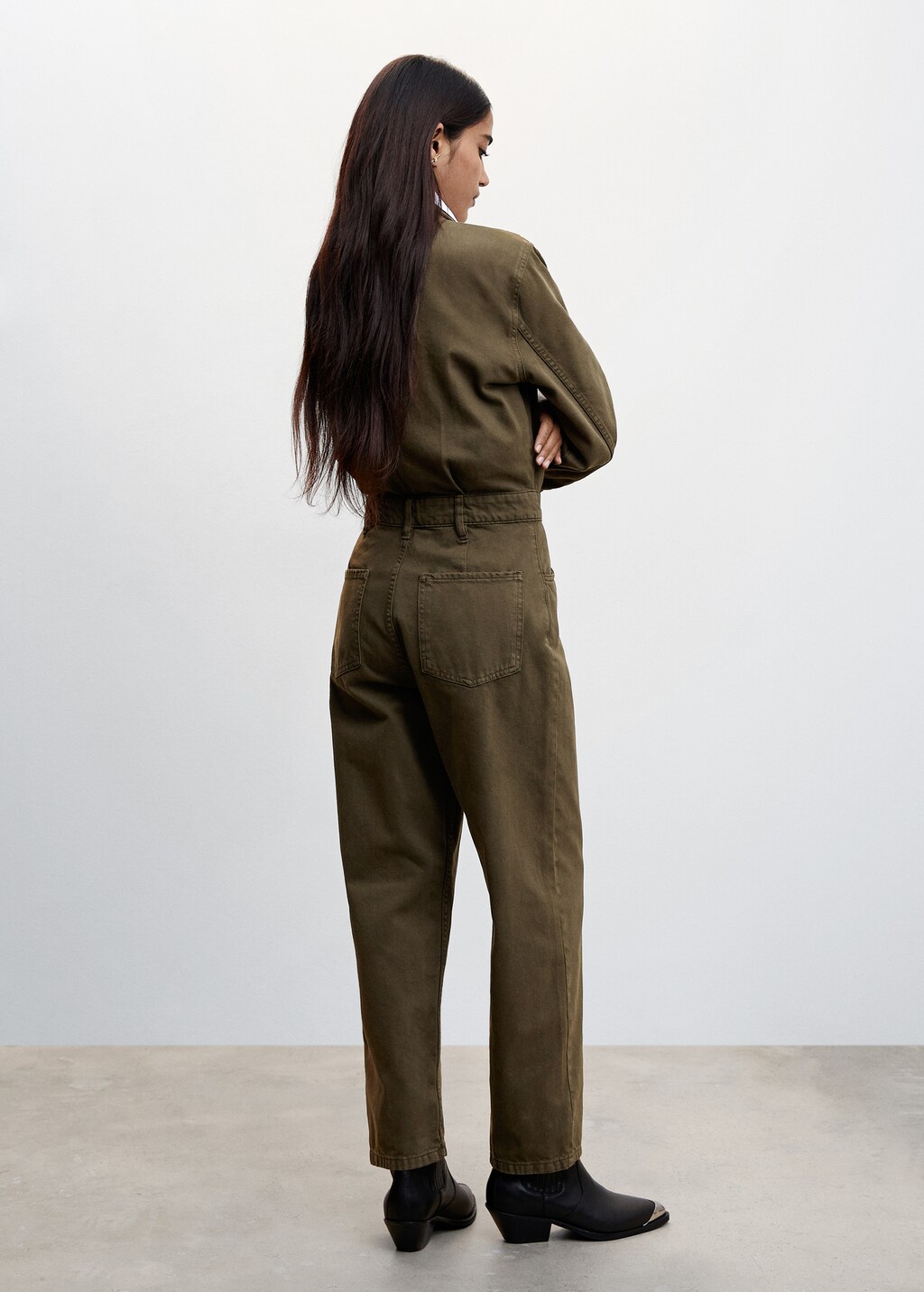 Combi pantalon en jean Femme MANGO Nouvelle Caledonie