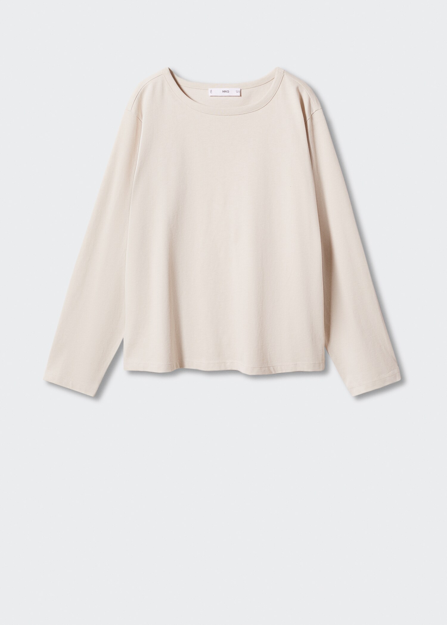 Camiseta algodón cuello redondo - Artículo sin modelo