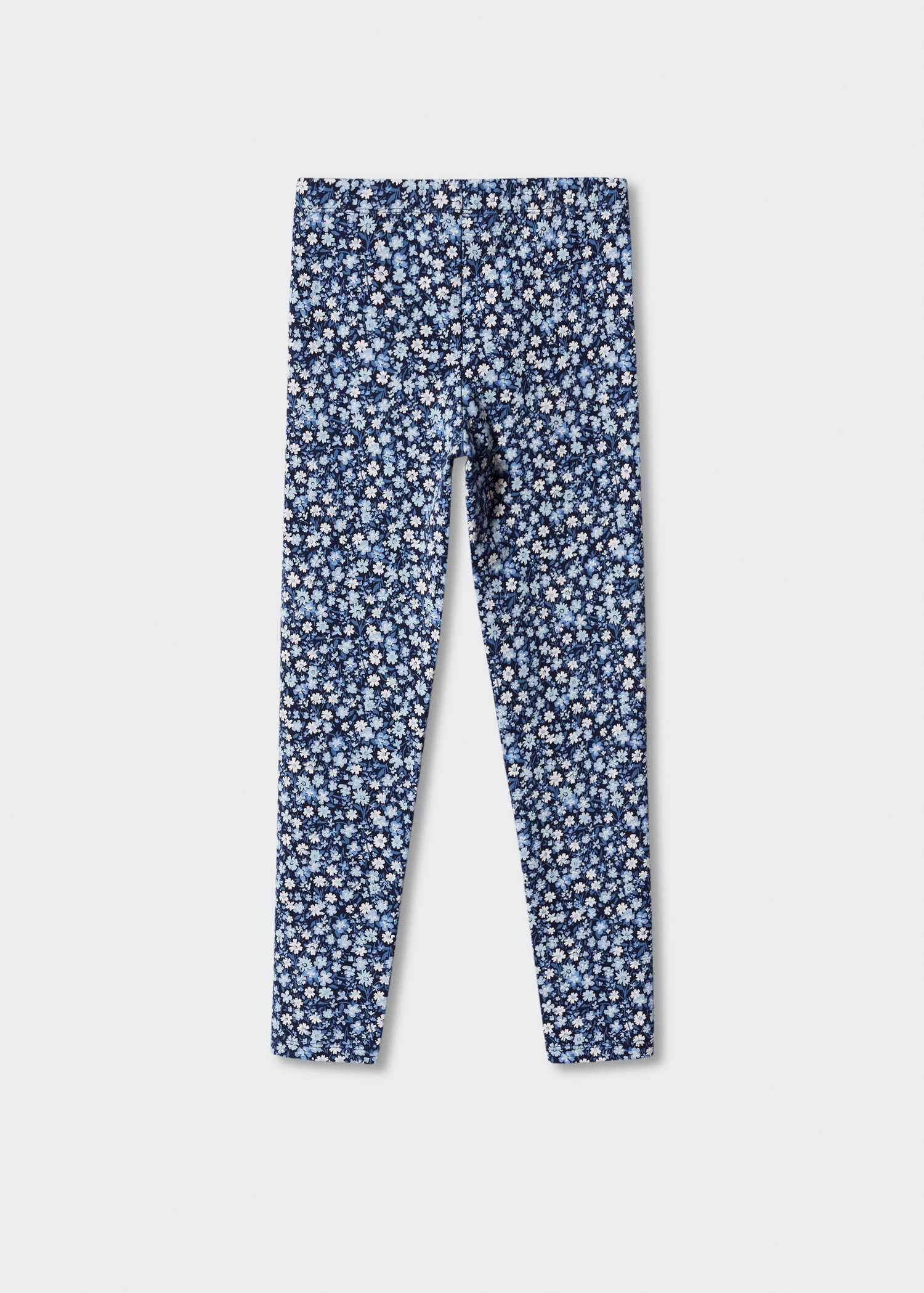 Printed cotton leggings - Reverse of the article