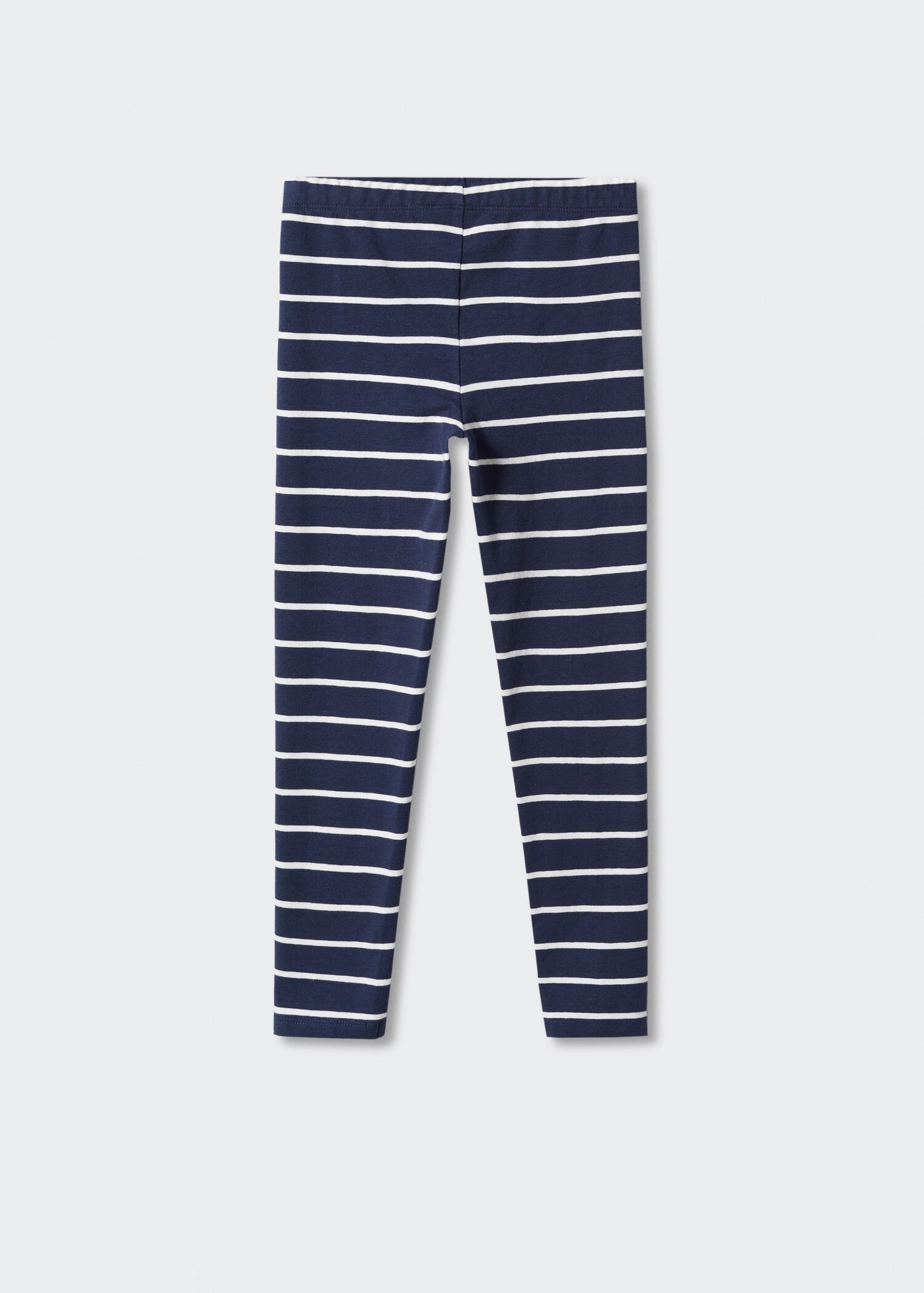Printed cotton leggings - Reverse of the article