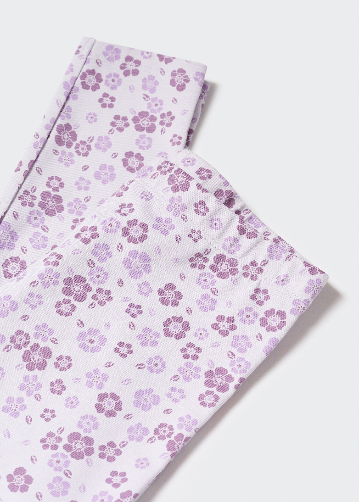 Printed cotton leggings - Details of the article 8