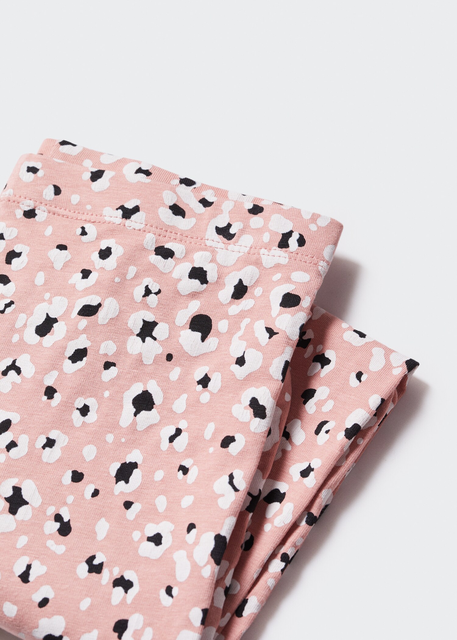 Printed cotton leggings - Details of the article 8