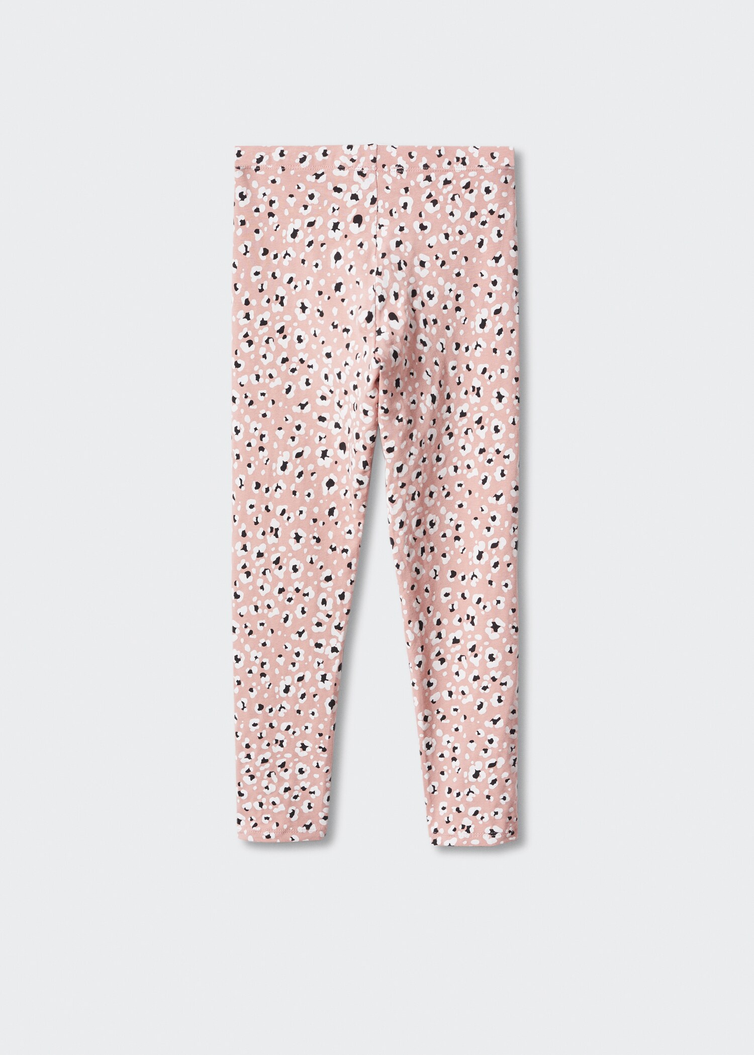 Printed cotton leggings - Reverse of the article
