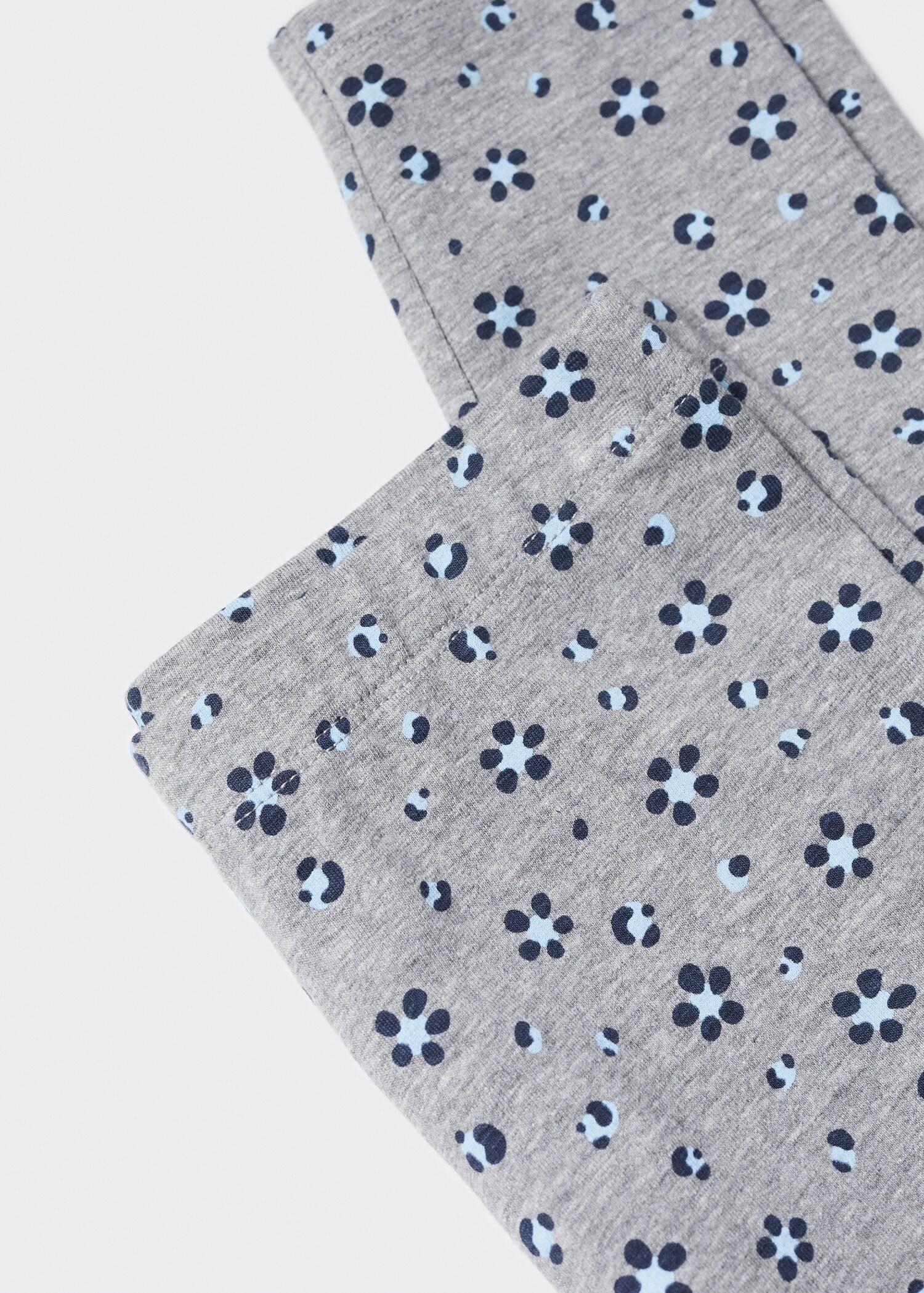 Printed cotton leggings - Details of the article 8