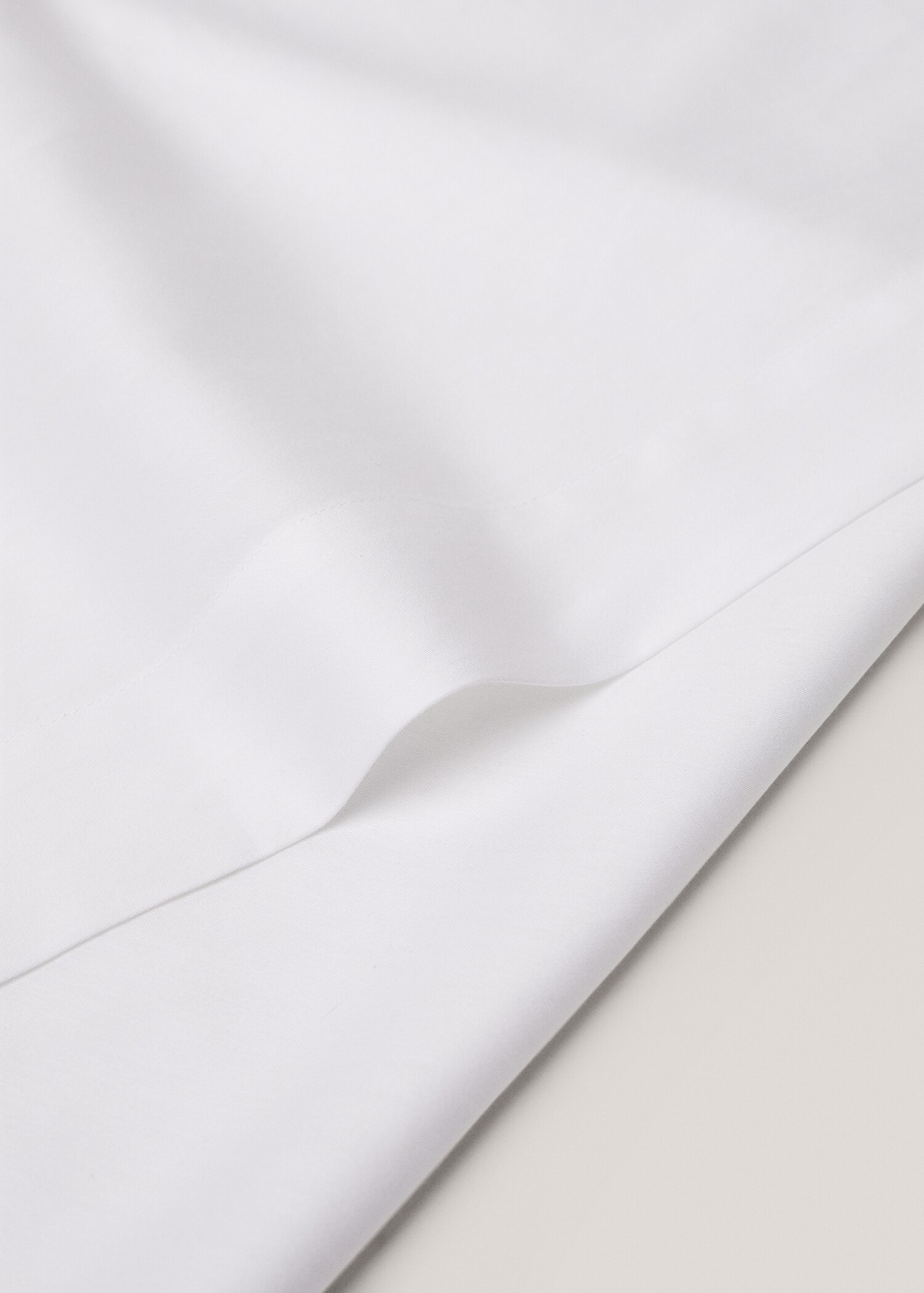 Satin flat sheet superking bed - Details of the article 2