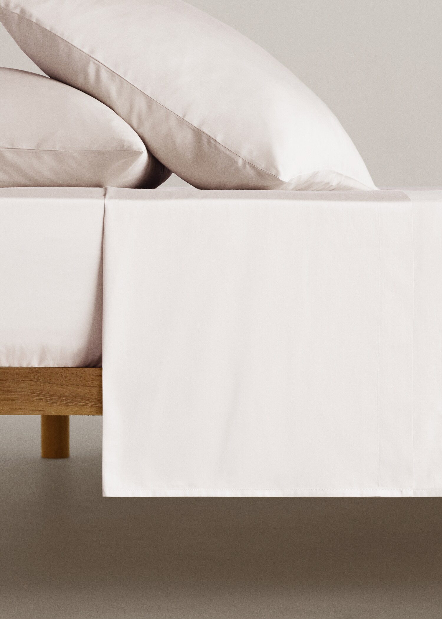 Satin flat sheet superking bed - Article without model