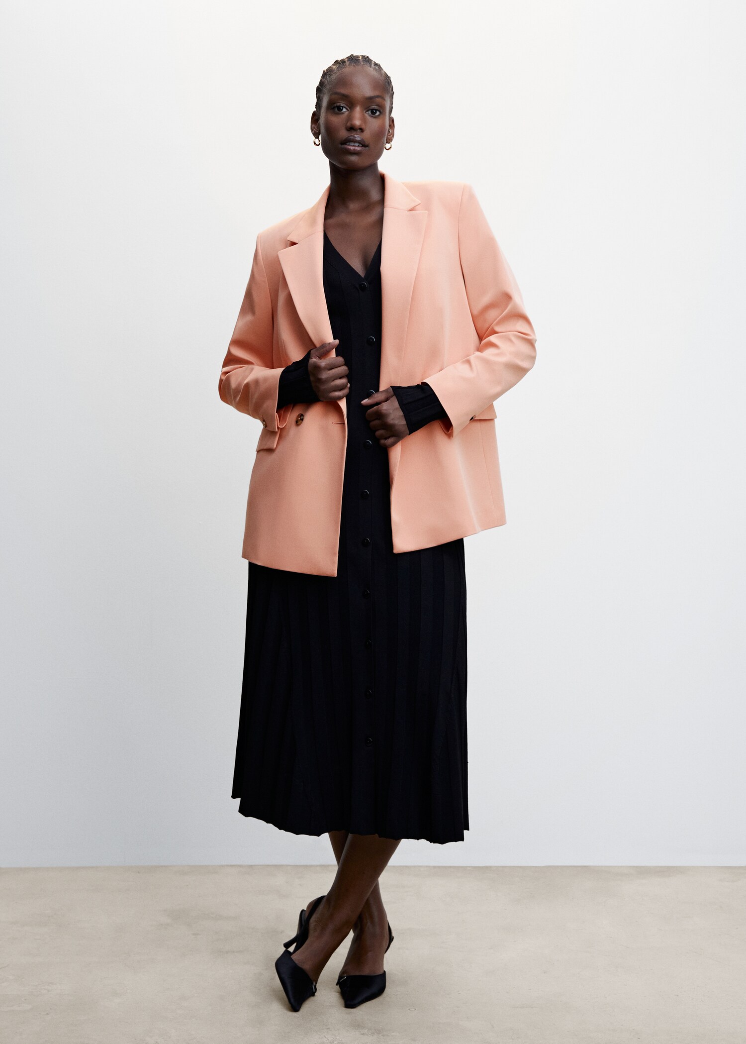 Double-breasted blazer - Details of the article 3