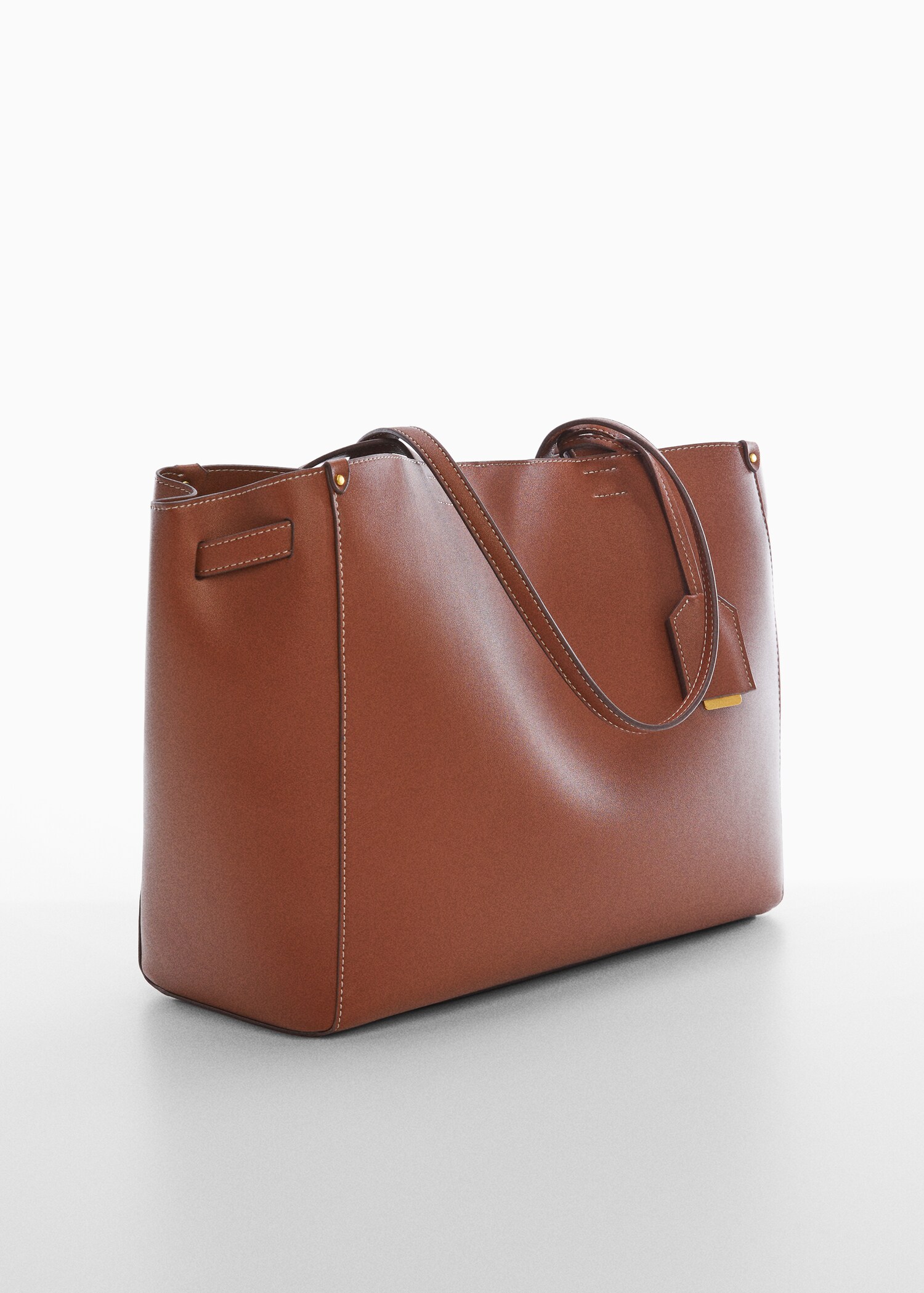 Shopper bag with double handle - Medium plane