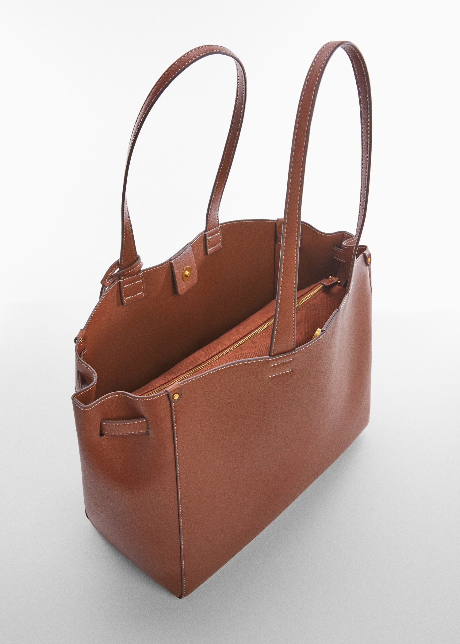 Shopper bag with double handle - Details of the article 3