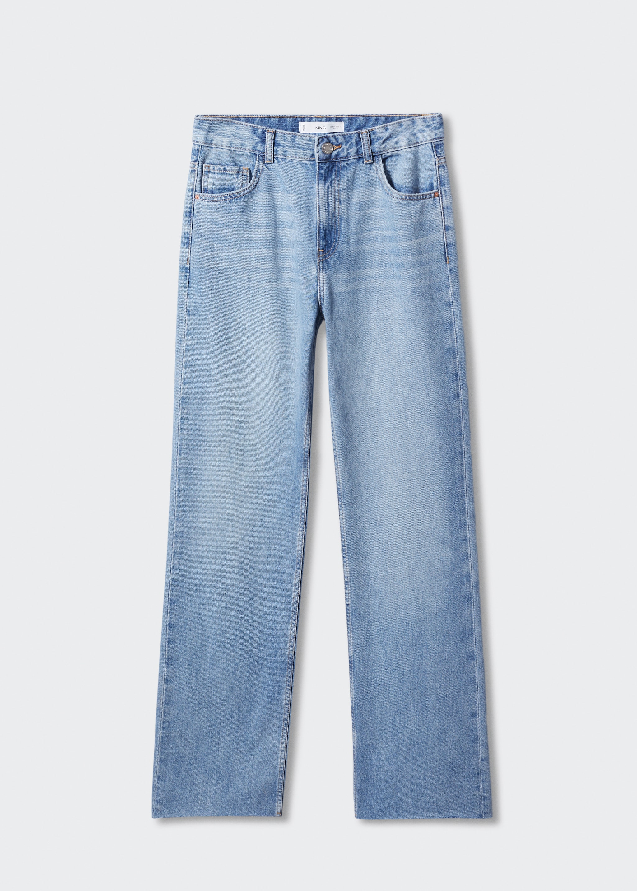 Mid-rise wideleg jeans - Artikel zonder model