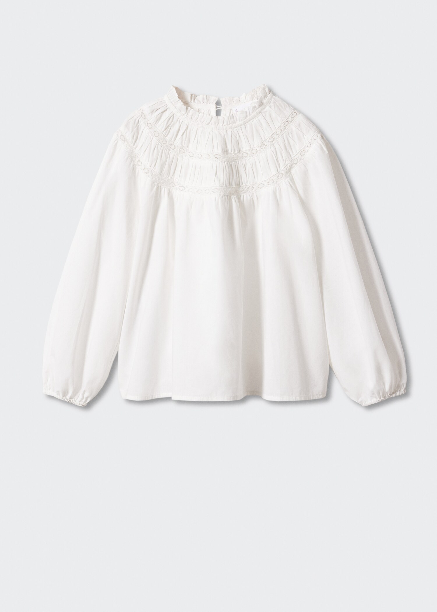 Embroidered details blouse - Article without model