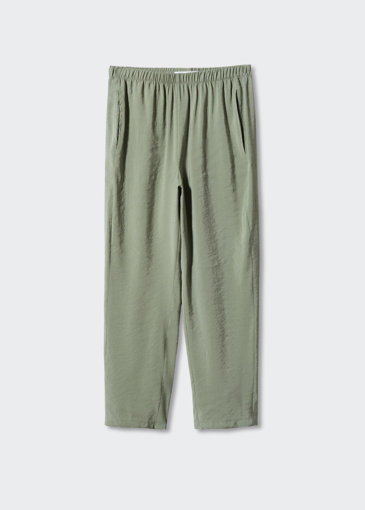 Drawstring waist modal trousers - Article without model