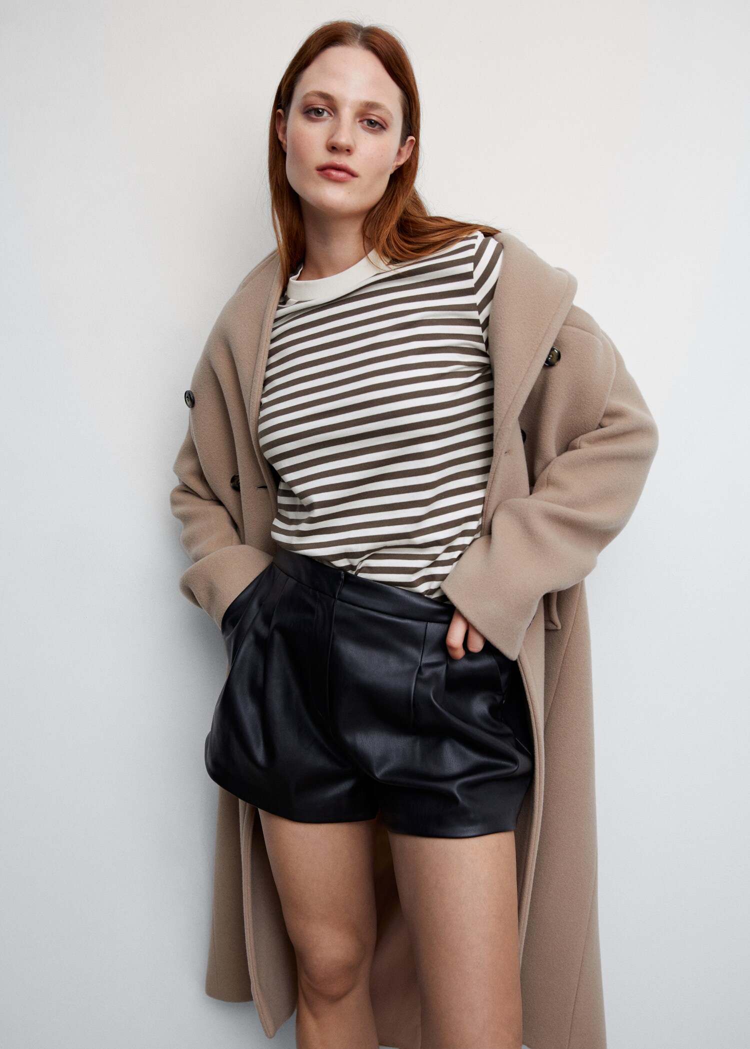 Striped 100% cotton t-shirt - Details of the article 1