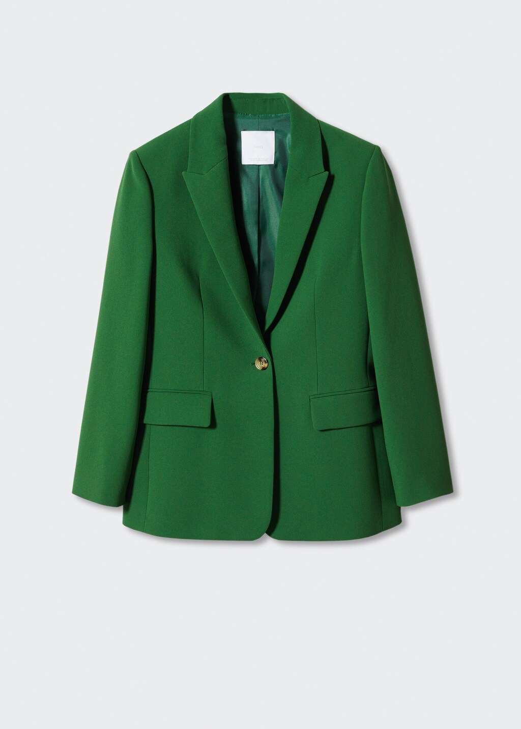 Mango green jacket discount