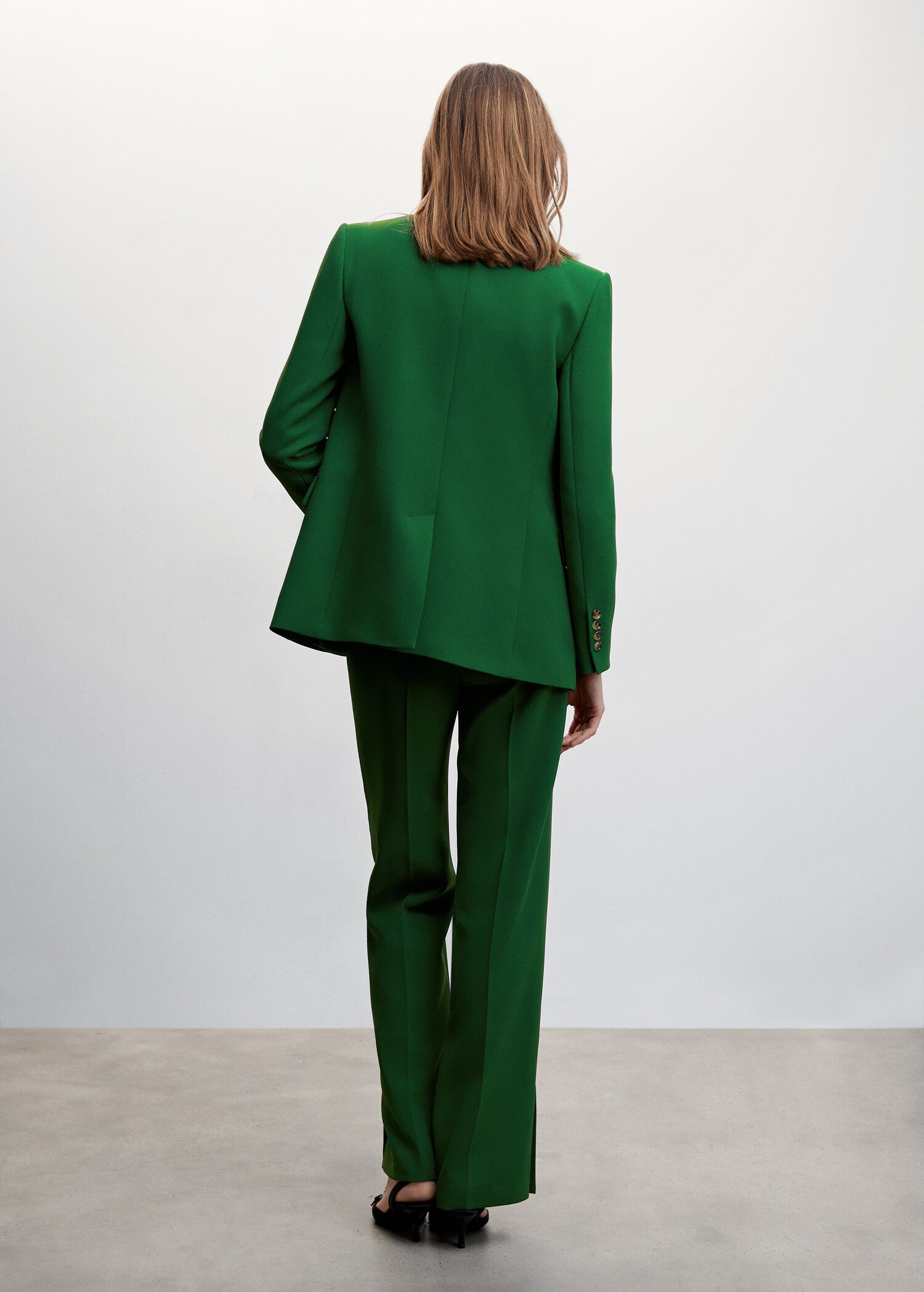 Veste costume bouton  - Verso de l’article