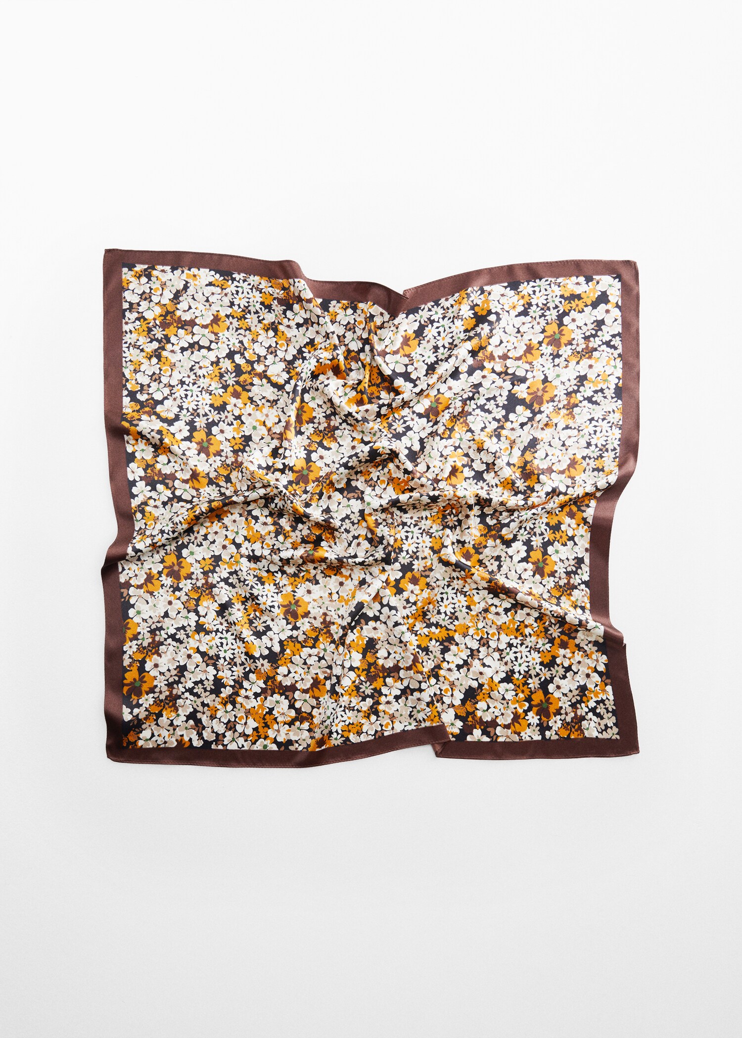 Foulard imprimé à fleurs - Article sans modèle