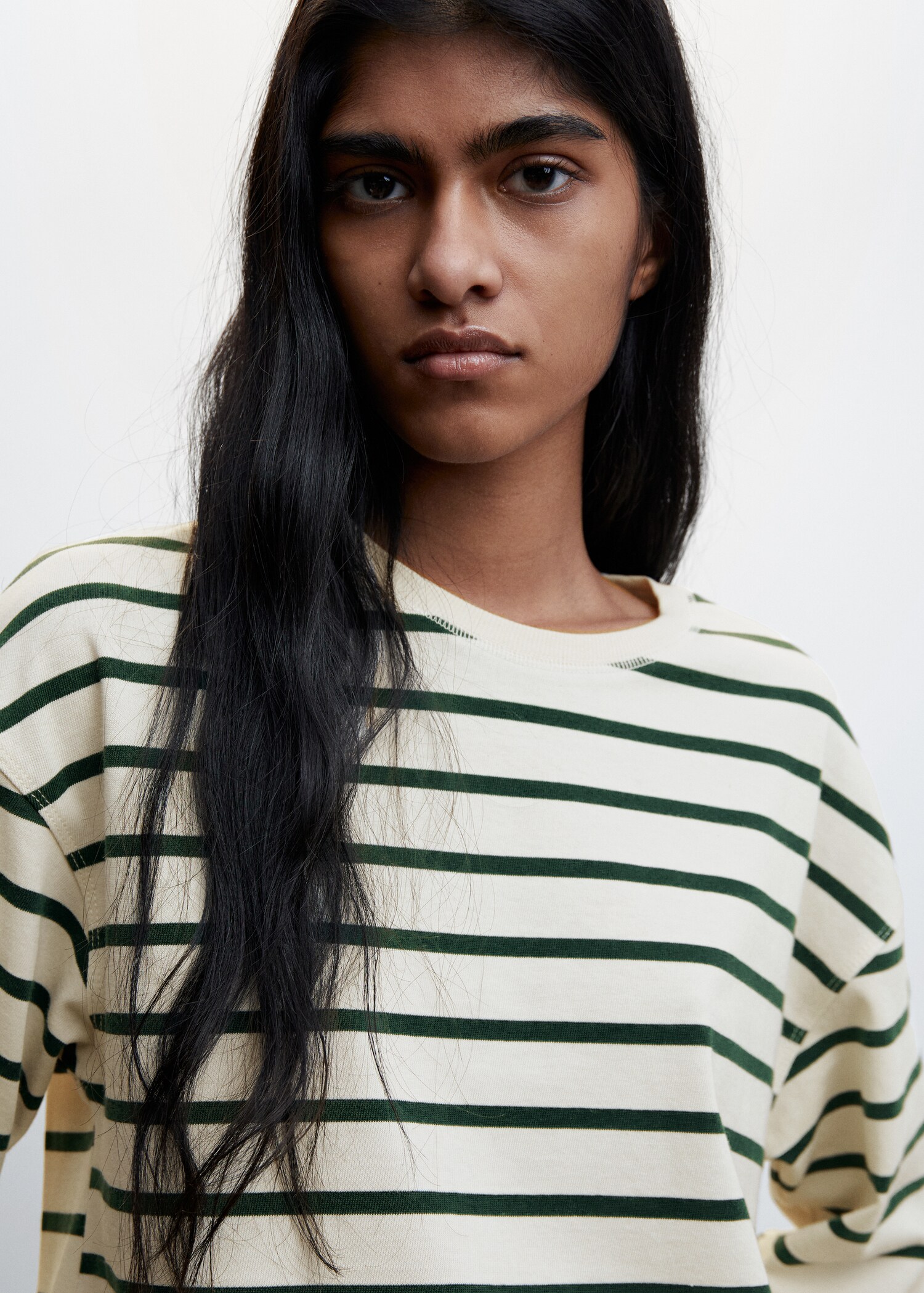 Sudadera algodón rayas - Detalle del artículo 1
