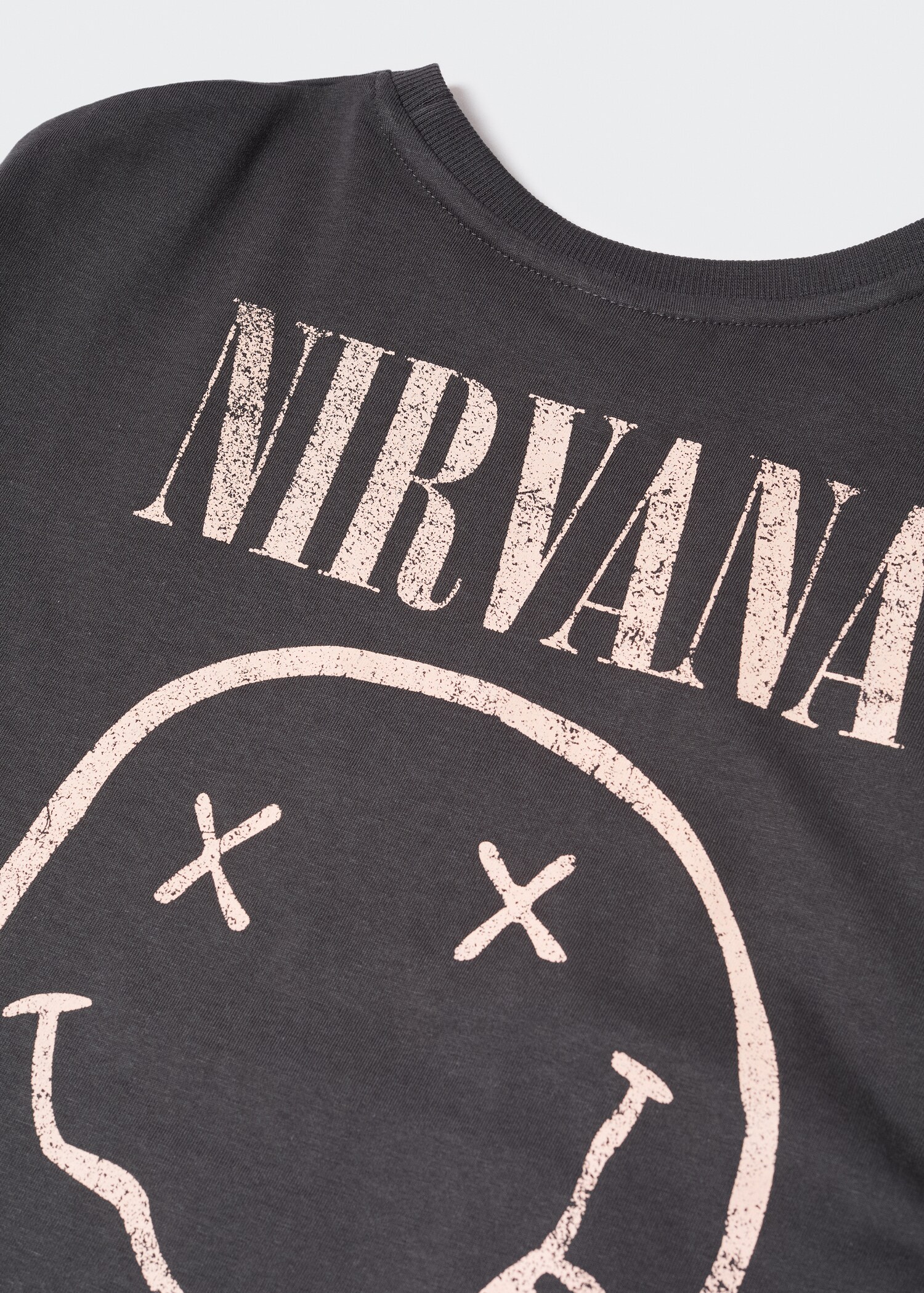 Укороченная футболка Nirvana - Деталь изделия 8