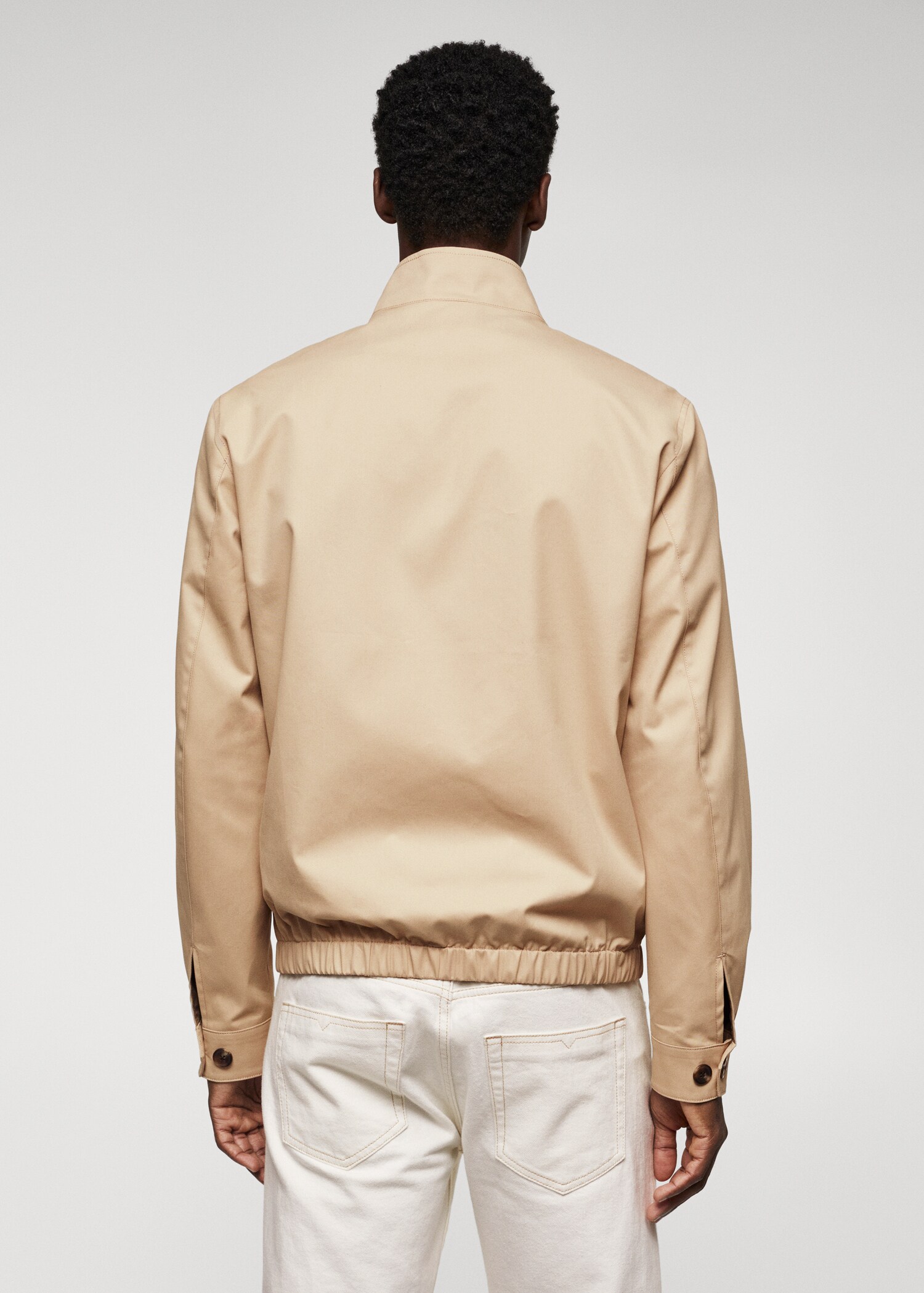 Veste bomber coton - Verso de l’article