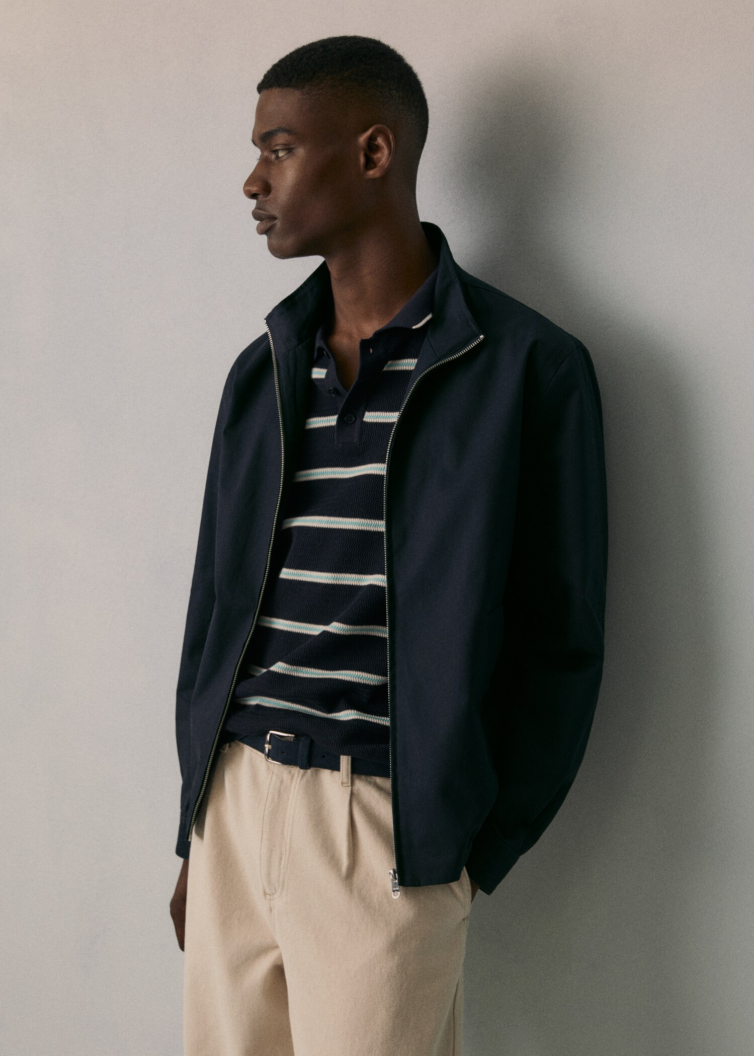 Veste bomber coton - Détail de l'article 7