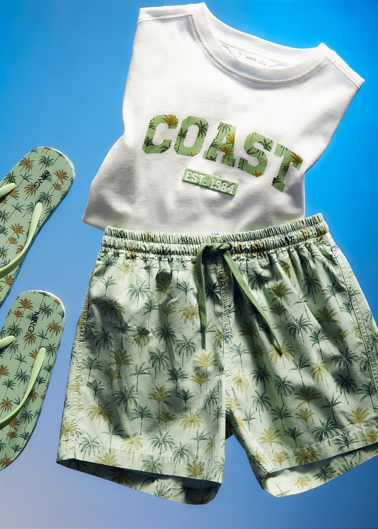 Palm trees print swimsuit - Rincian barang 5