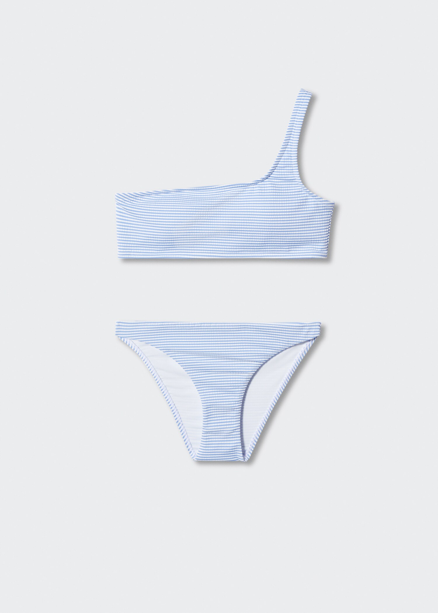 Striped asymmetrical bikini - Article without model
