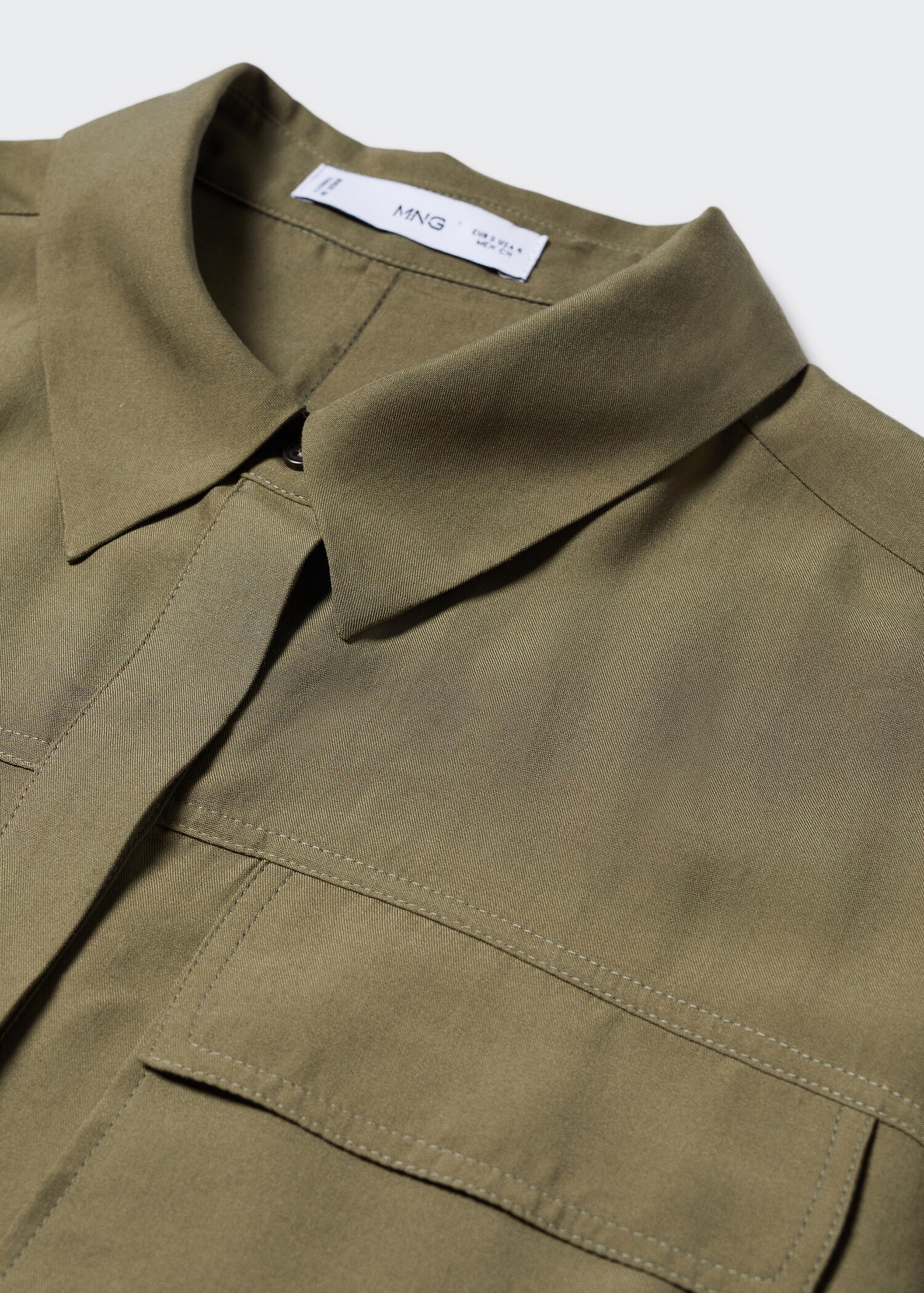 Lyocell jumpsuit with belt - Details of the article 8