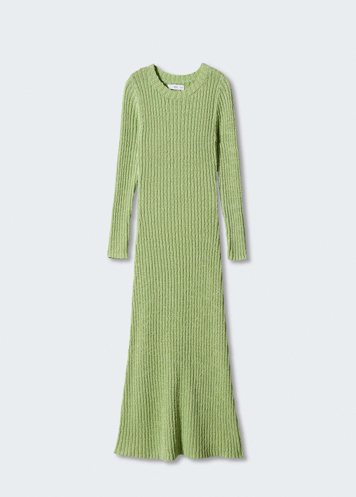 Ribbed long dress - Article without model