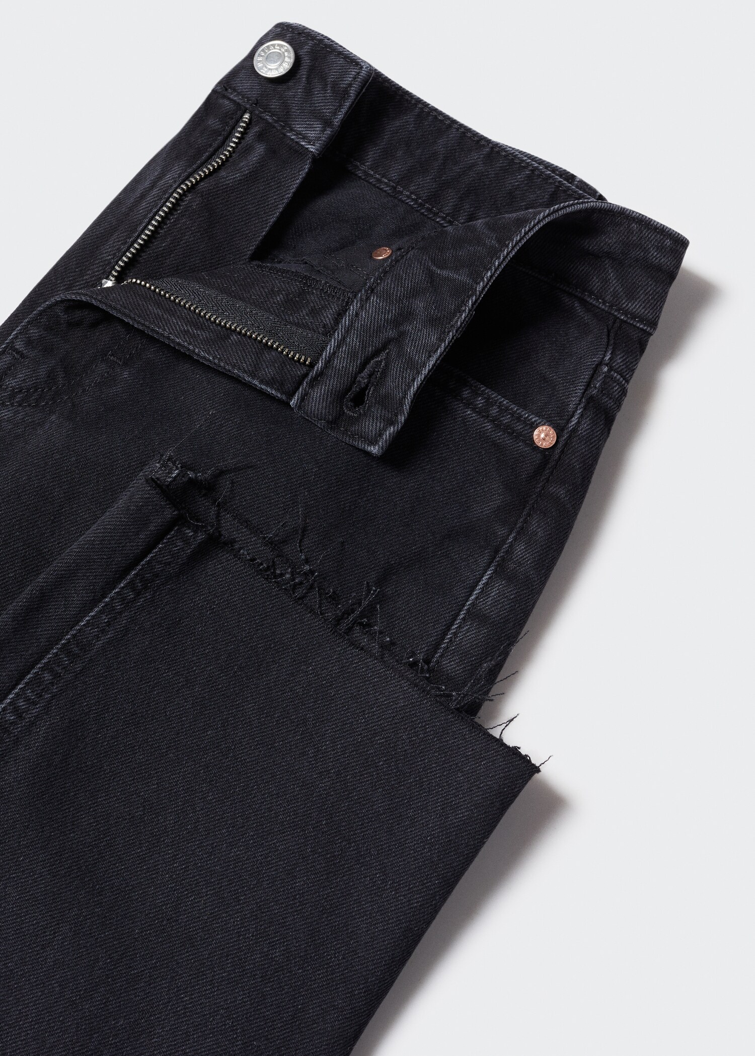 Gerade Jeans mit hohem Bund - Detail des Artikels 8