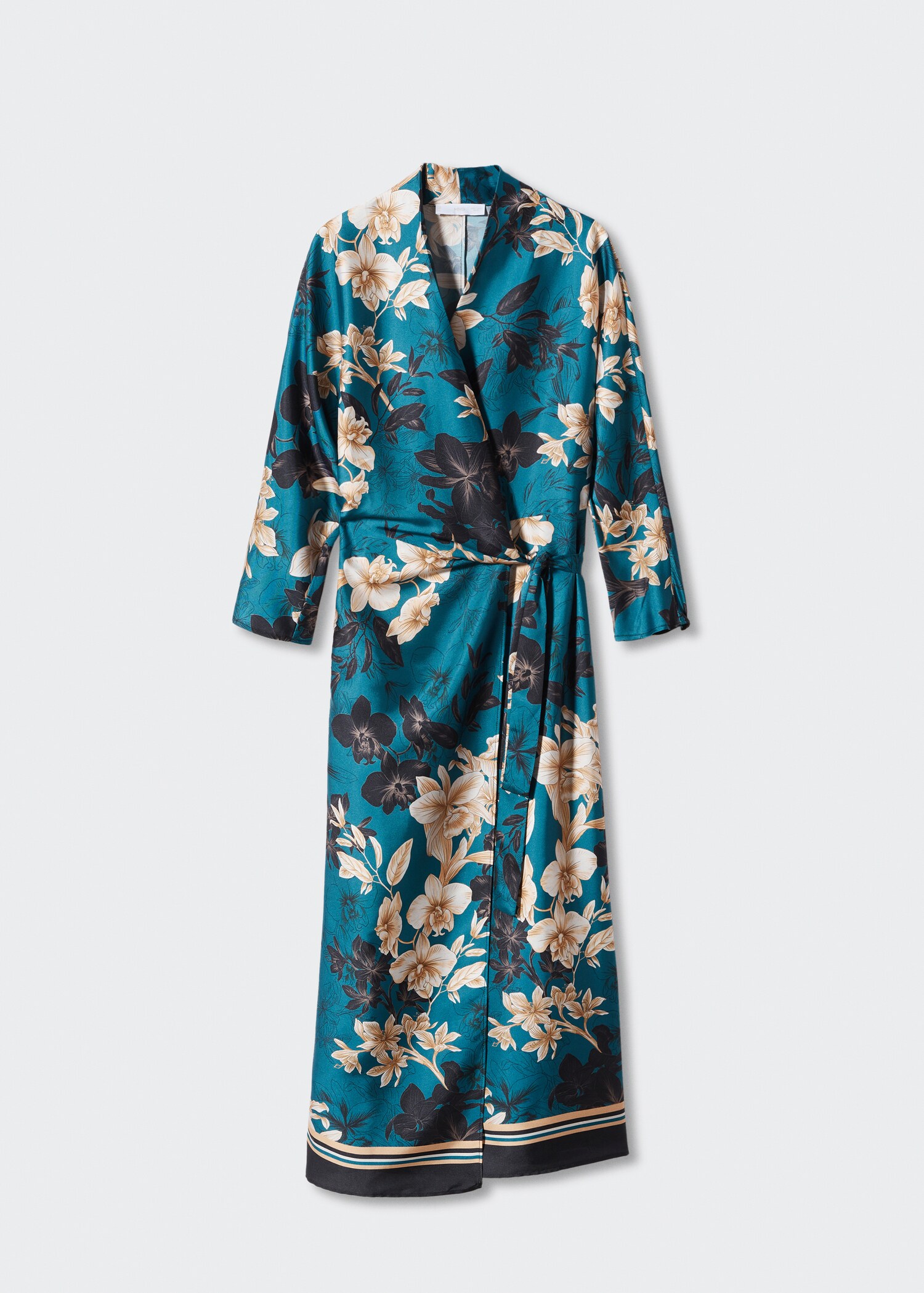 Floral print kimono dress - Article without model