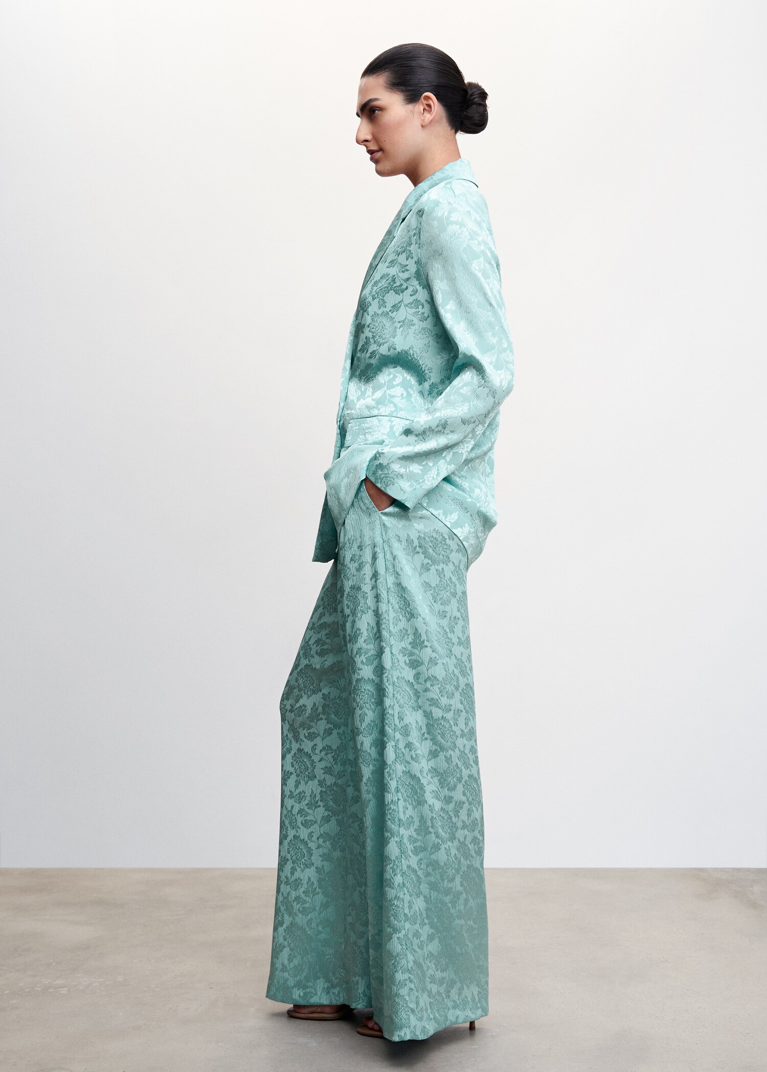 Pantalon de costume jacquard - Détail de l'article 4