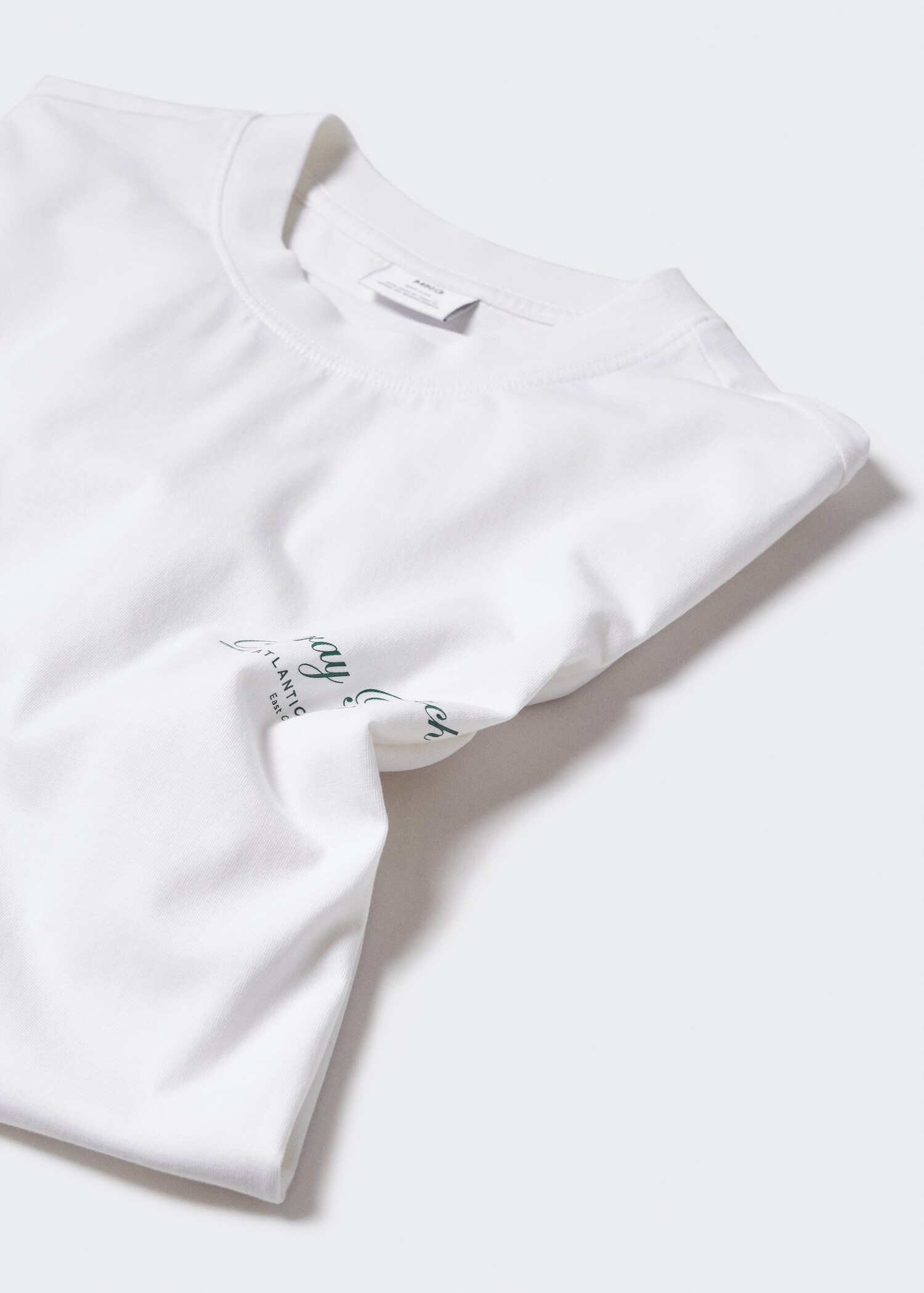 100% cotton t-shirt text - Details of the article 8