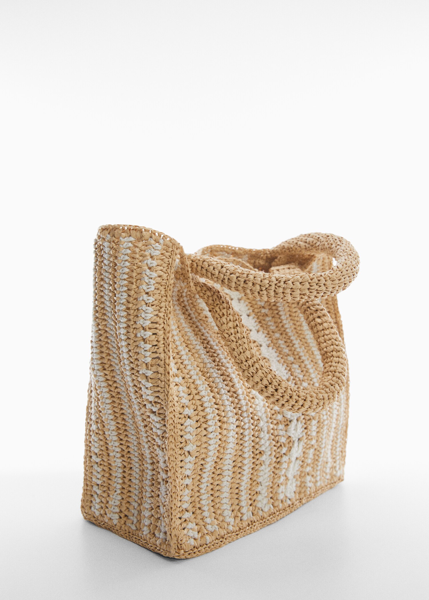 Colourful crochet bag - Medium plane
