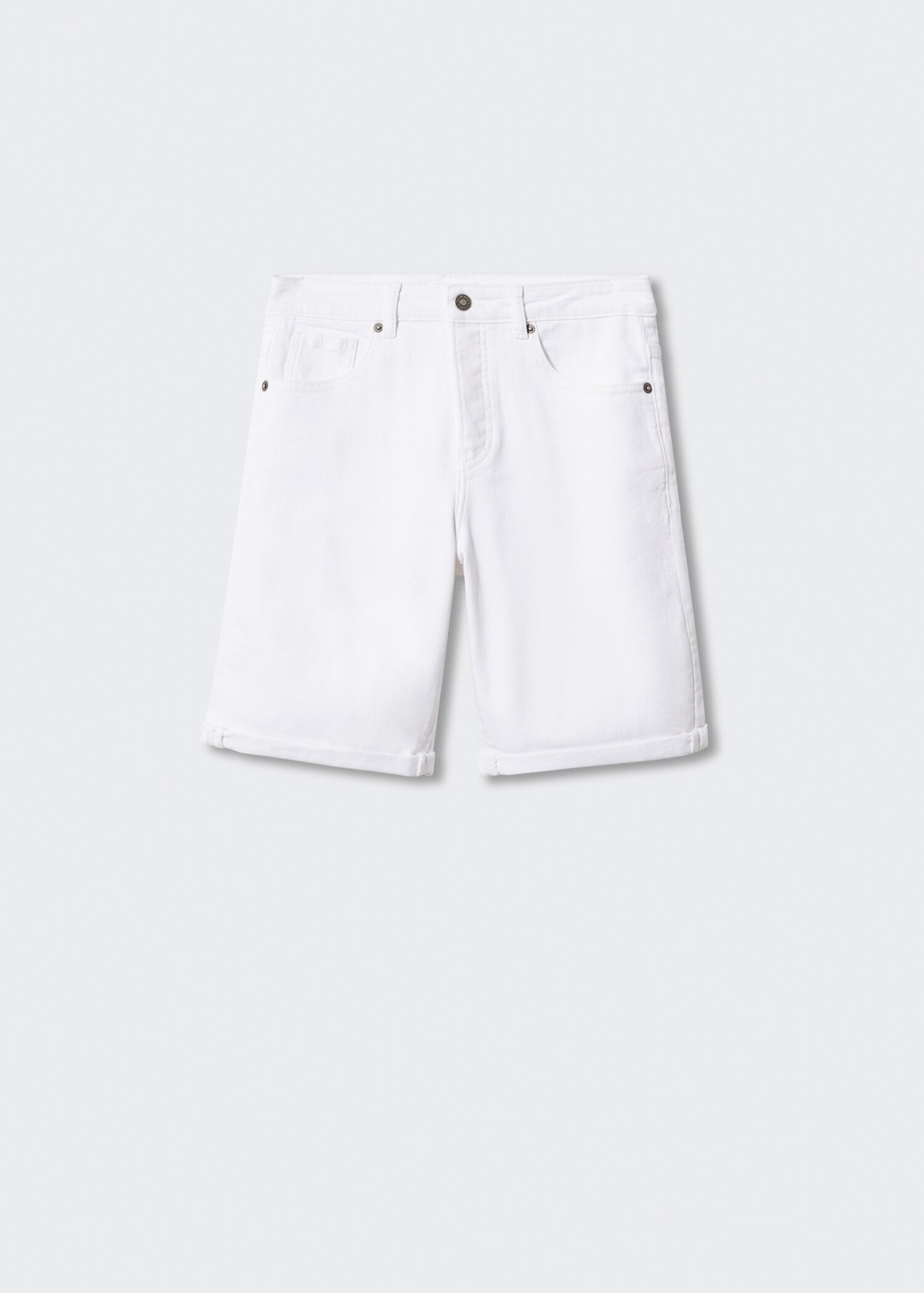 Bermudy z bawełnianego denimu - Artykuł bez modela/modelki