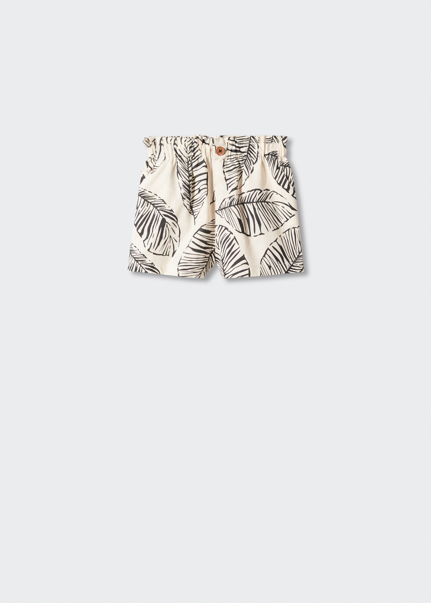 Leaf print shorts - Article without model