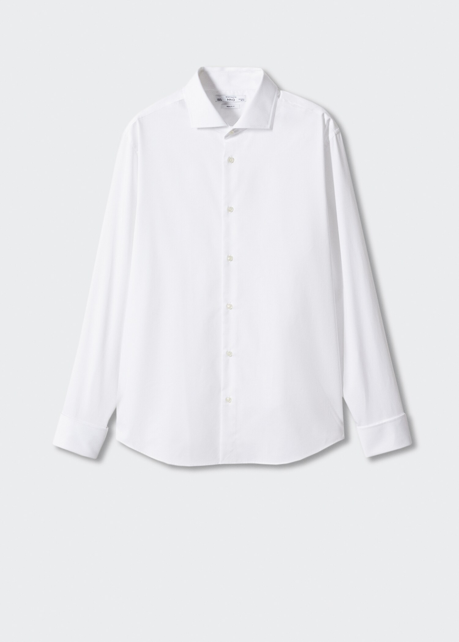 Chemise costume regular fit boutons de manchette - Article sans modèle